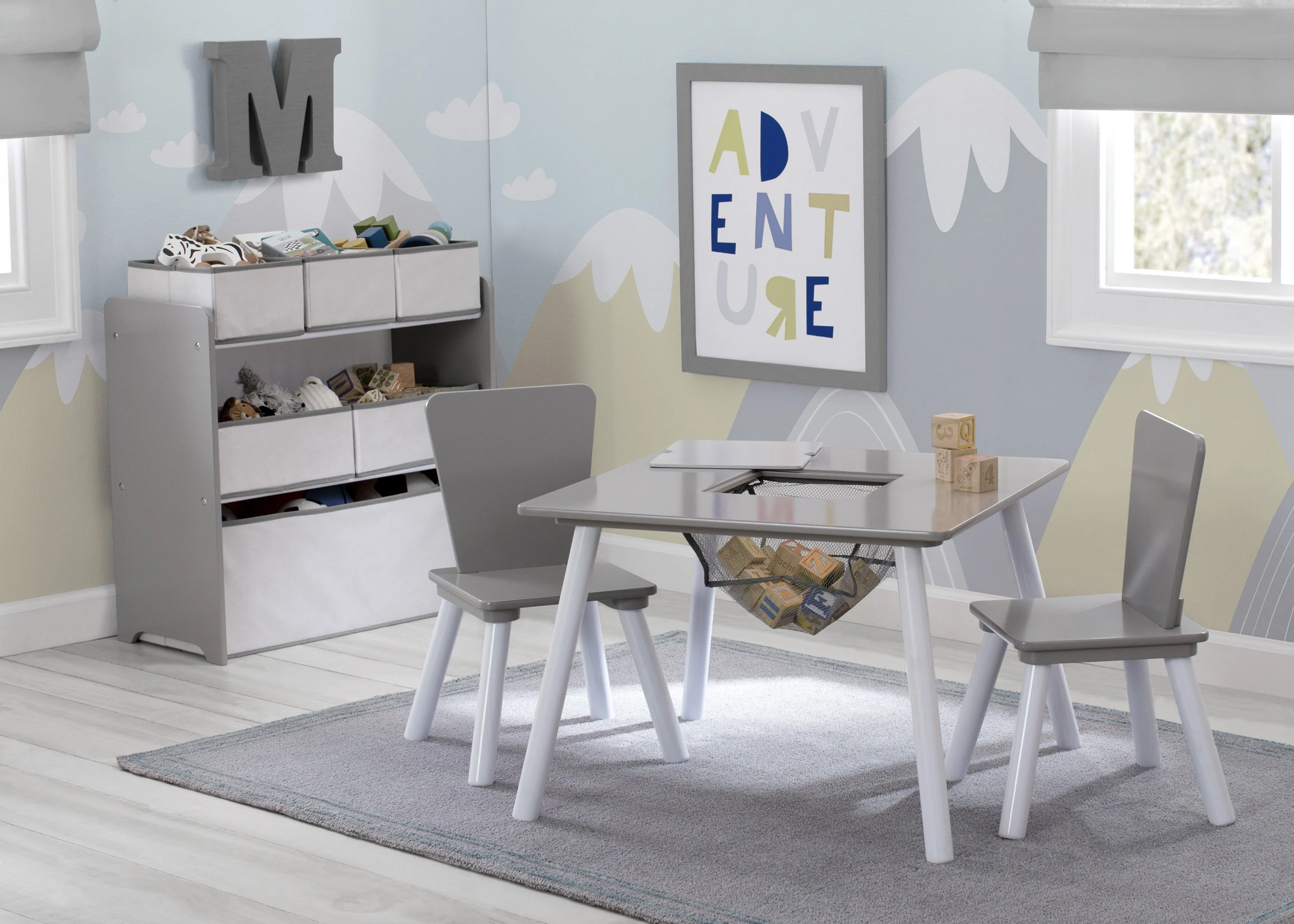 4-Piece Toddler Playroom Set - Image 2