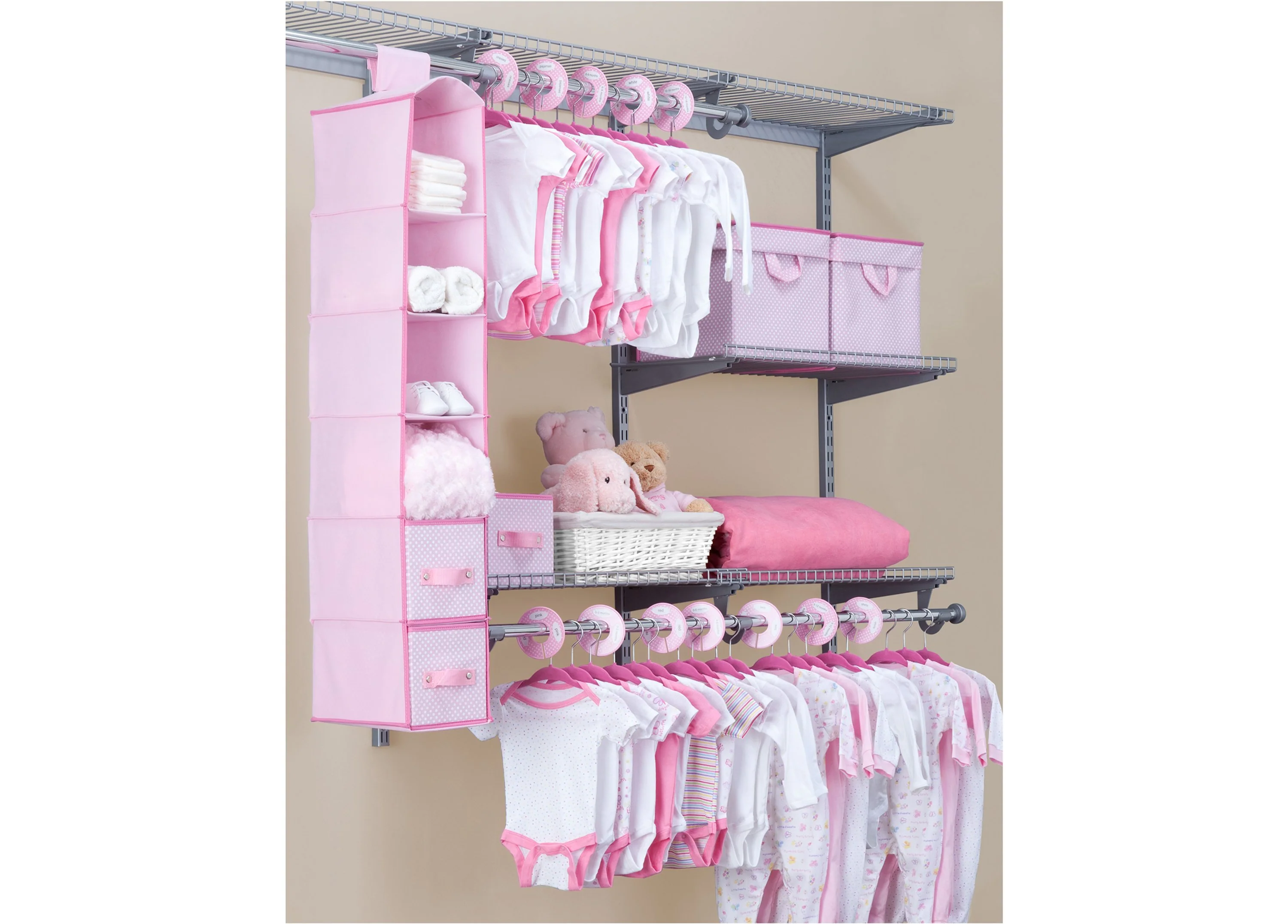 48 Piece Nursery Storage Set - Image 17