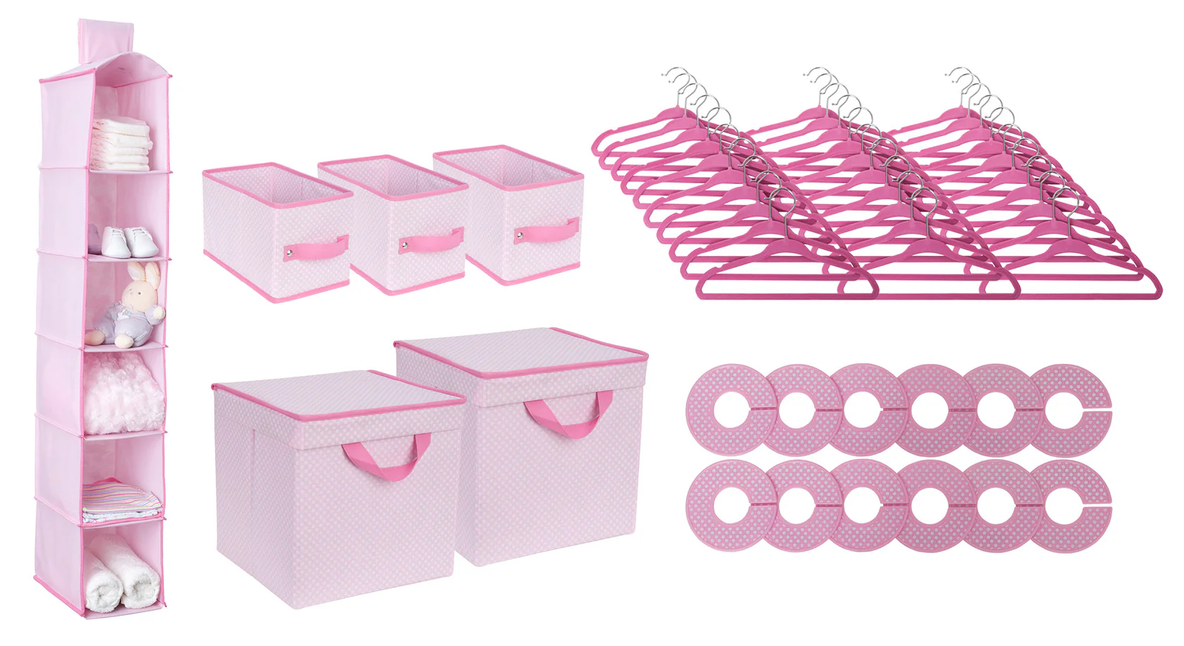48 Piece Nursery Storage Set - Image 25