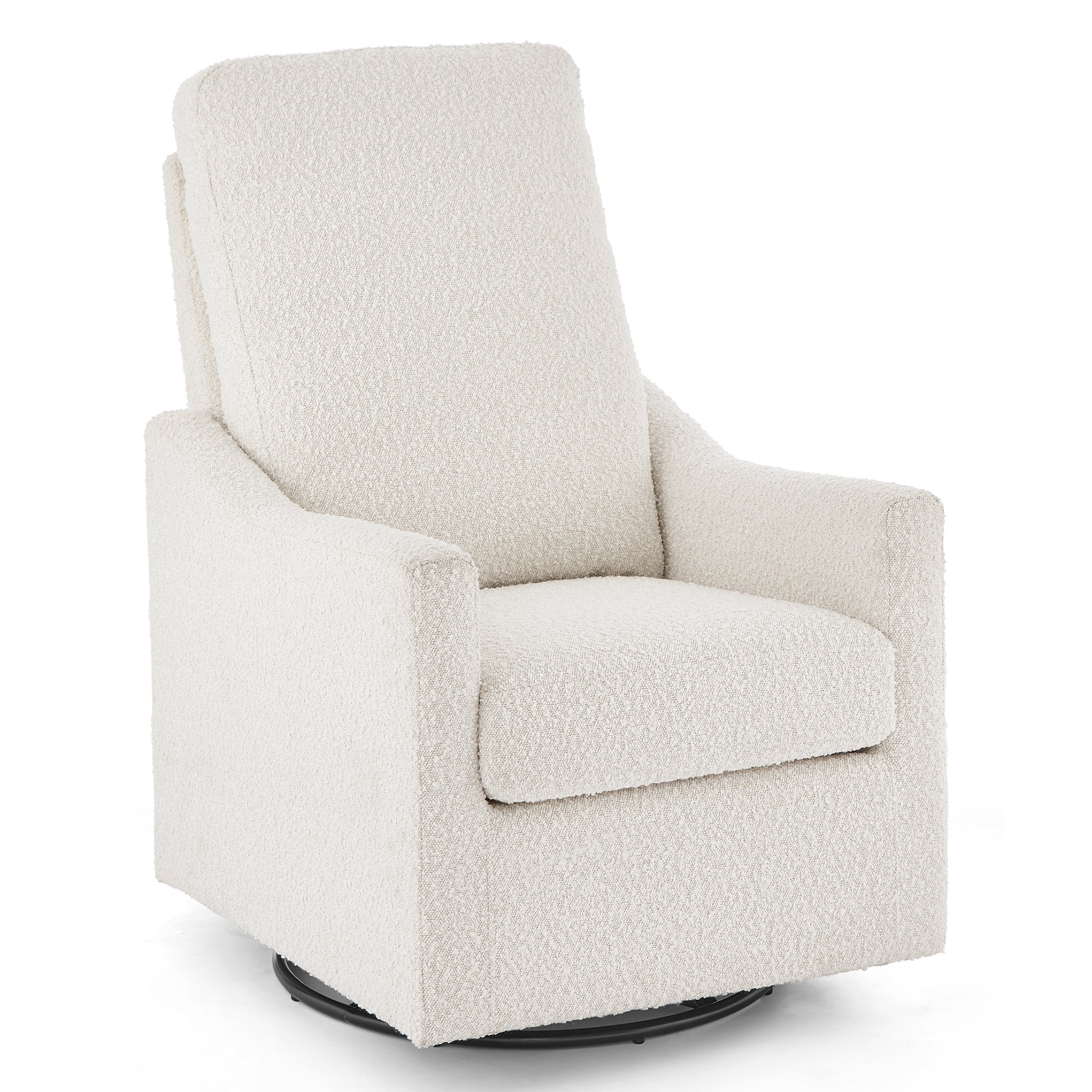 Andie Boucle Nursery Glider Swivel Chair - Image 6