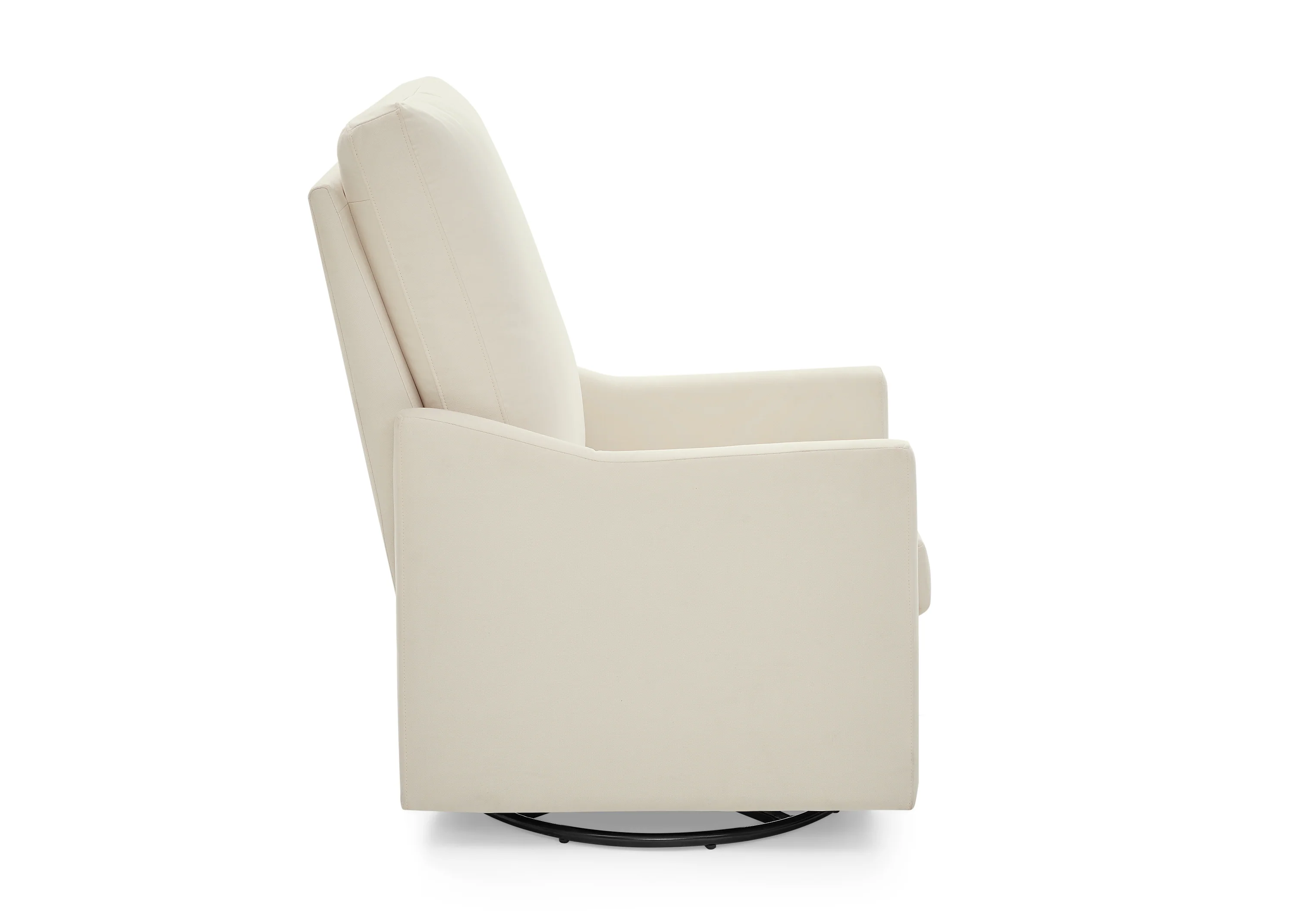 Andie Nursery Glider Swivel Chair with Stain-Resistant LiveSmart Fabric - Image 5