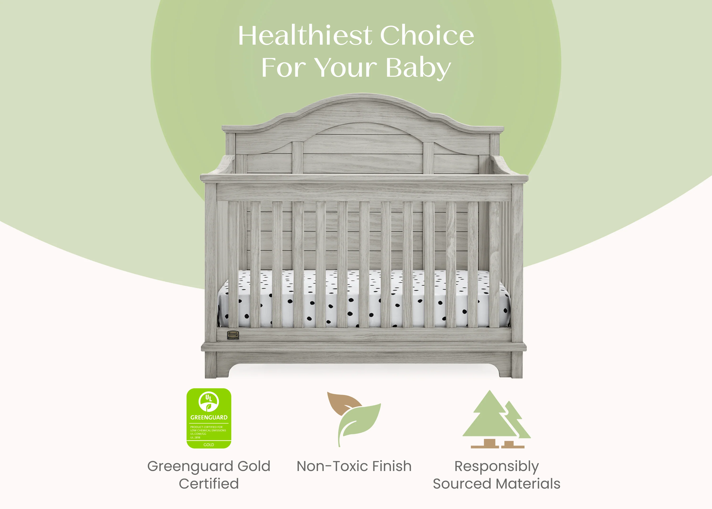 Asher 6-in-1 Convertible Crib - Image 20