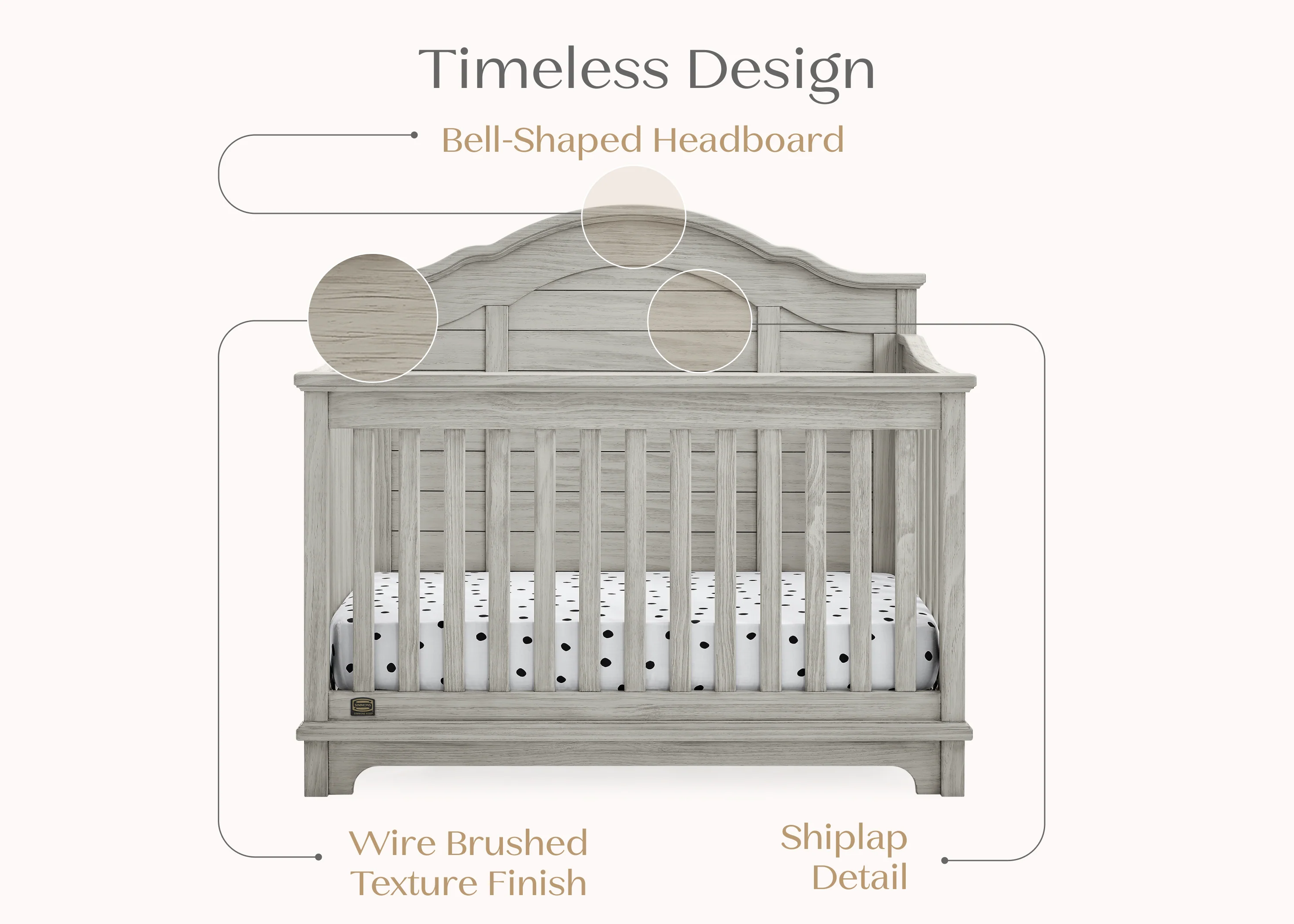 Asher 6-in-1 Convertible Crib - Image 22