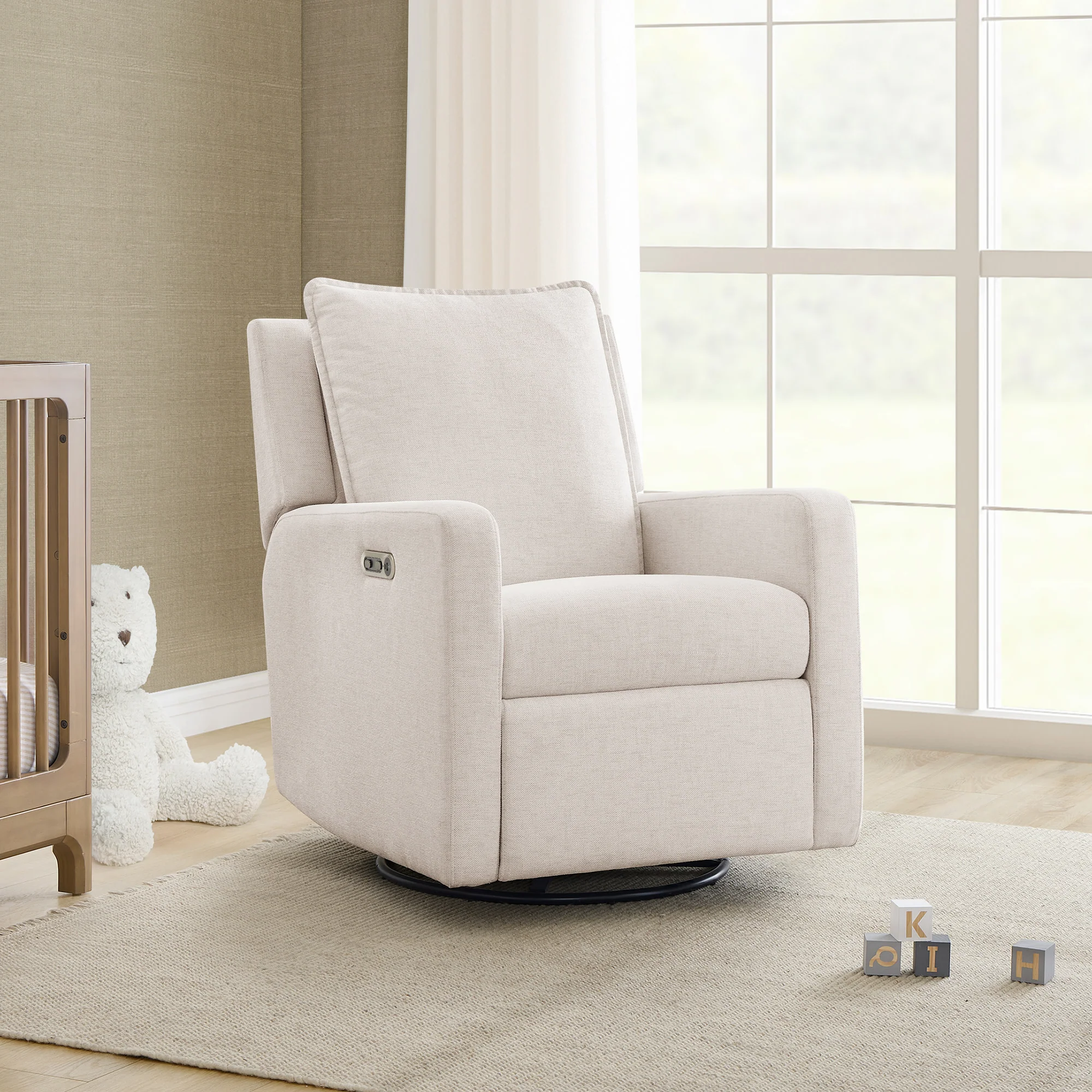 babyGap Harlowe Power Recliner with USB-A and Type-C Ports in Stain-Resistant Performance Fabric - Image 18