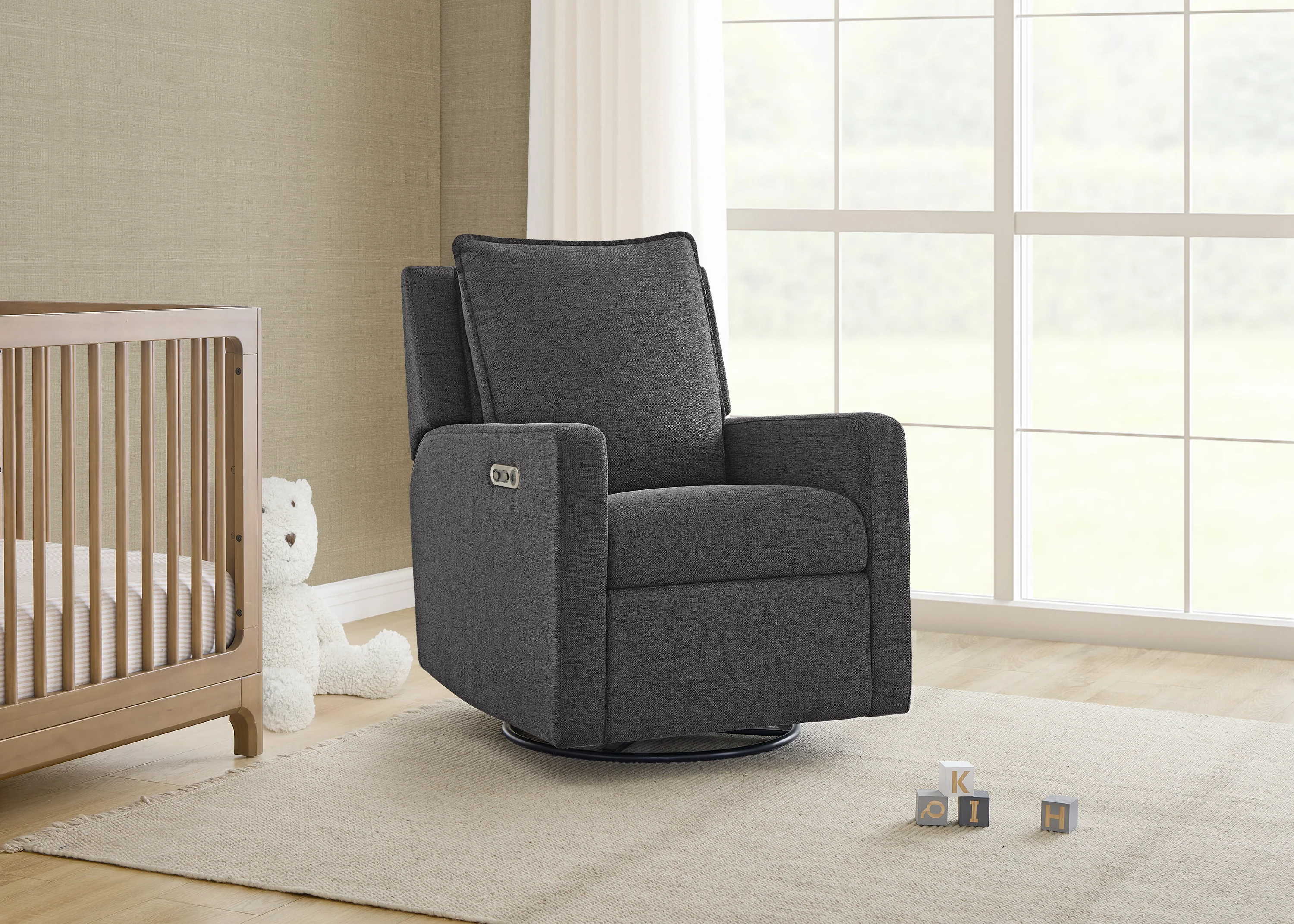 babyGap Harlowe Power Recliner with USB-A and Type-C Ports in Stain-Resistant Performance Fabric - Image 19