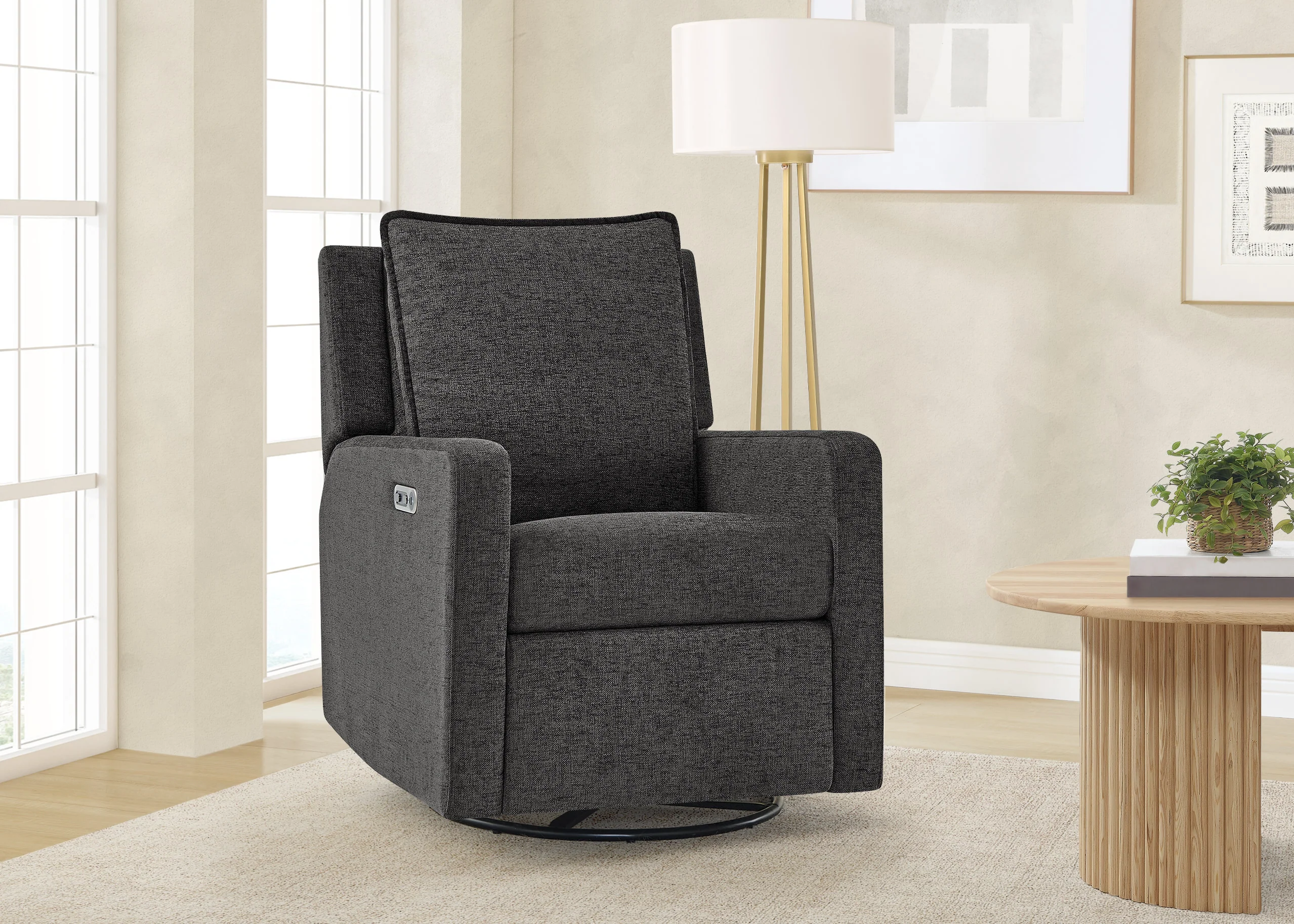 babyGap Harlowe Power Recliner with USB-A and Type-C Ports in Stain-Resistant Performance Fabric - Image 20