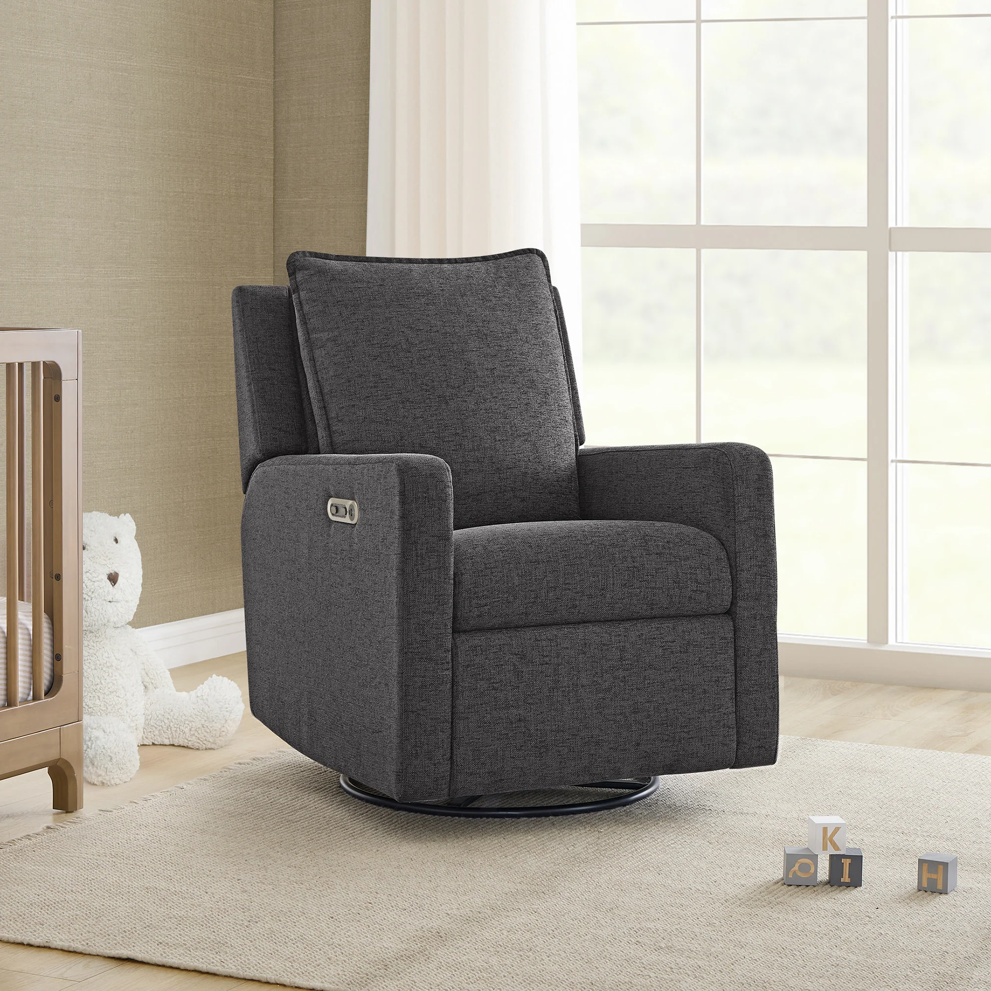 babyGap Harlowe Power Recliner with USB-A and Type-C Ports in Stain-Resistant Performance Fabric - Image 24