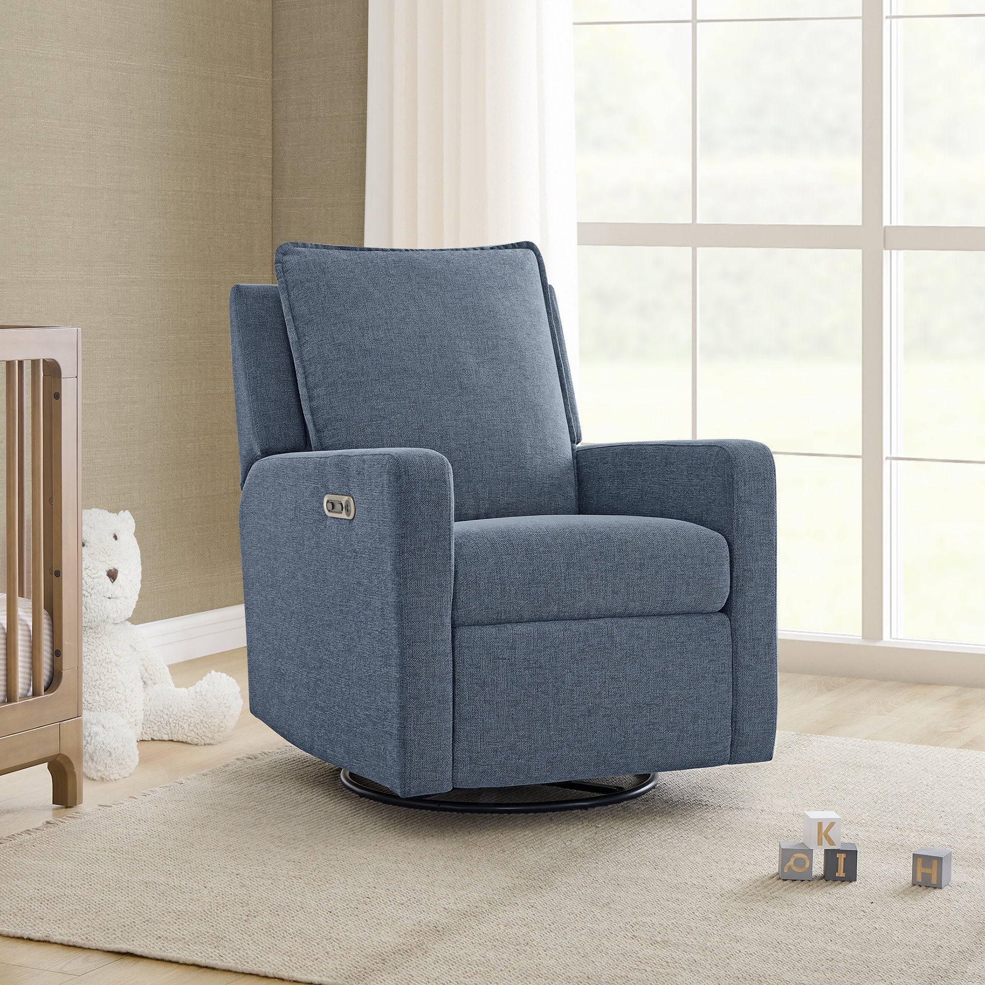 babyGap Harlowe Power Recliner with USB-A and Type-C Ports in Stain-Resistant Performance Fabric - Image 6