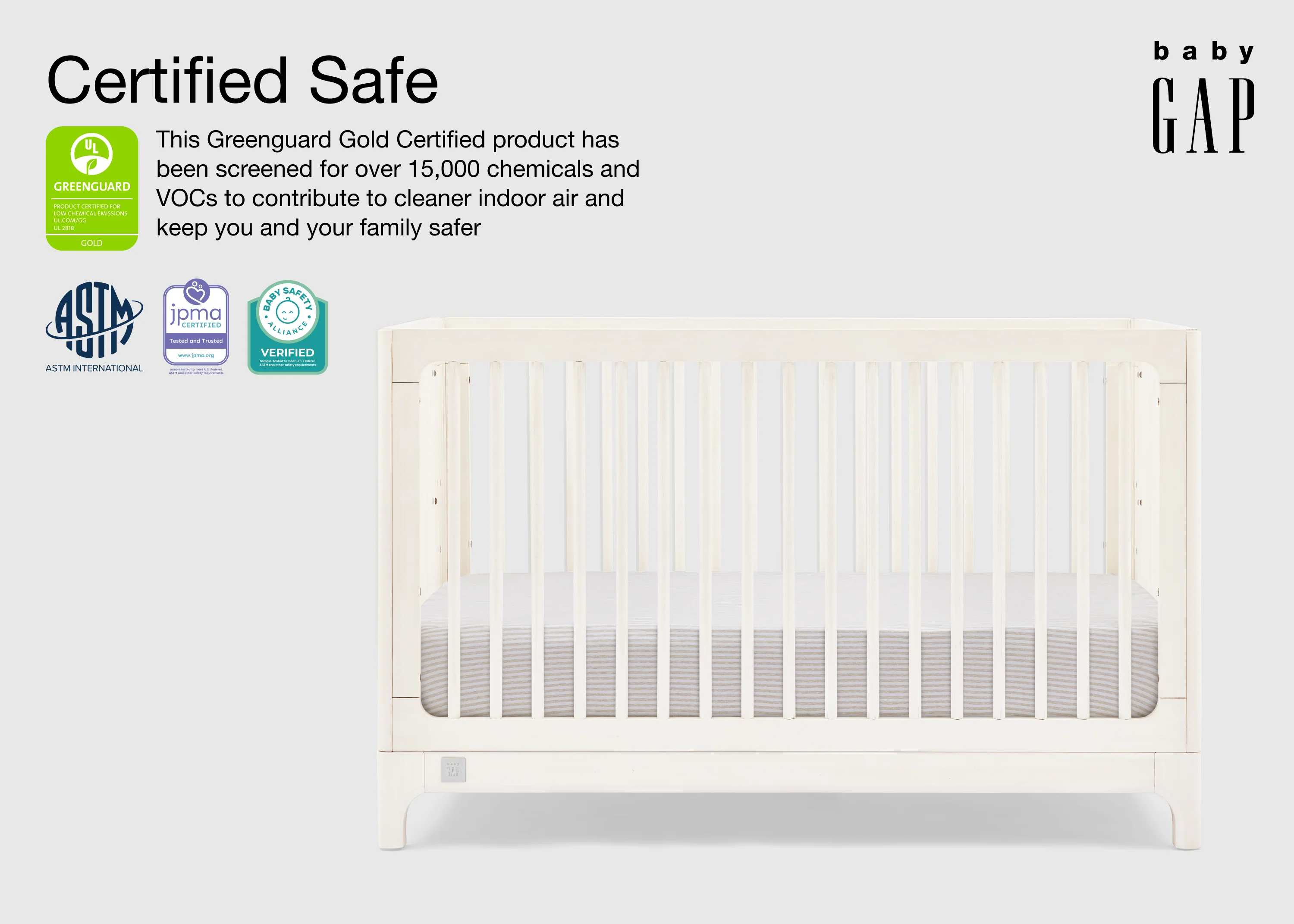 babyGap Wren 4-in-1 Convertible Crib - Image 19