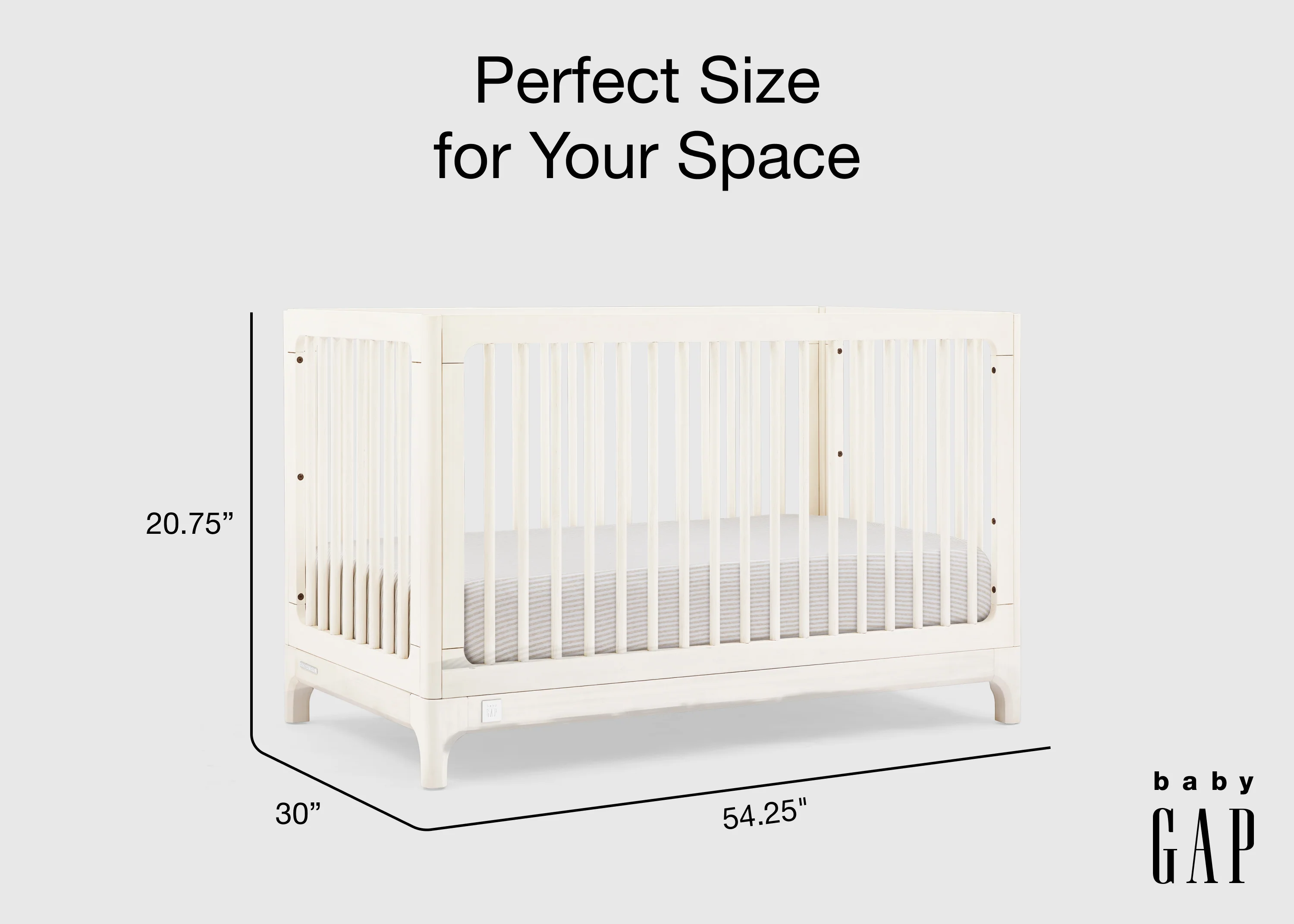 babyGap Wren 4-in-1 Convertible Crib - Image 20