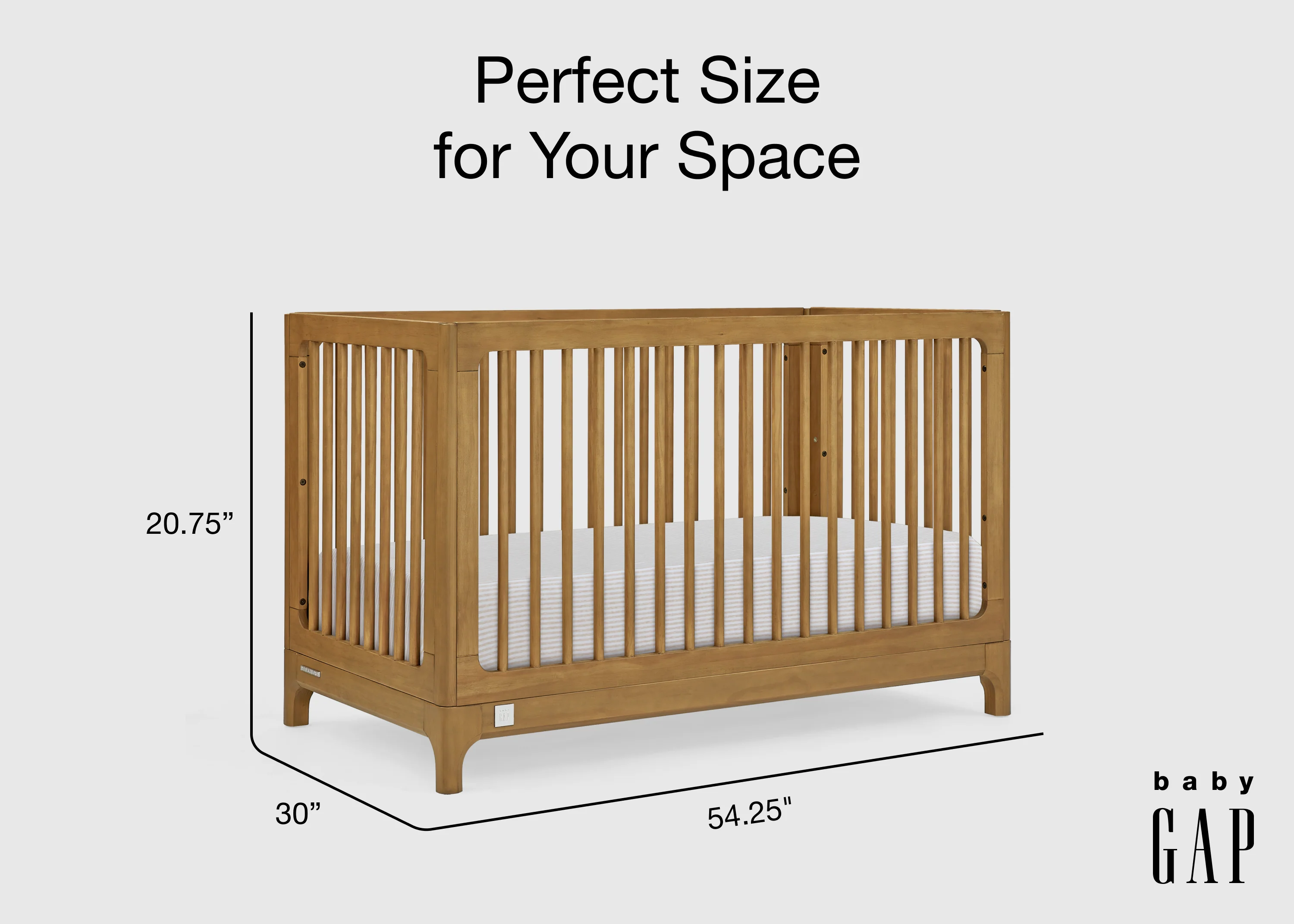 babyGap Wren 4-in-1 Convertible Crib - Image 6