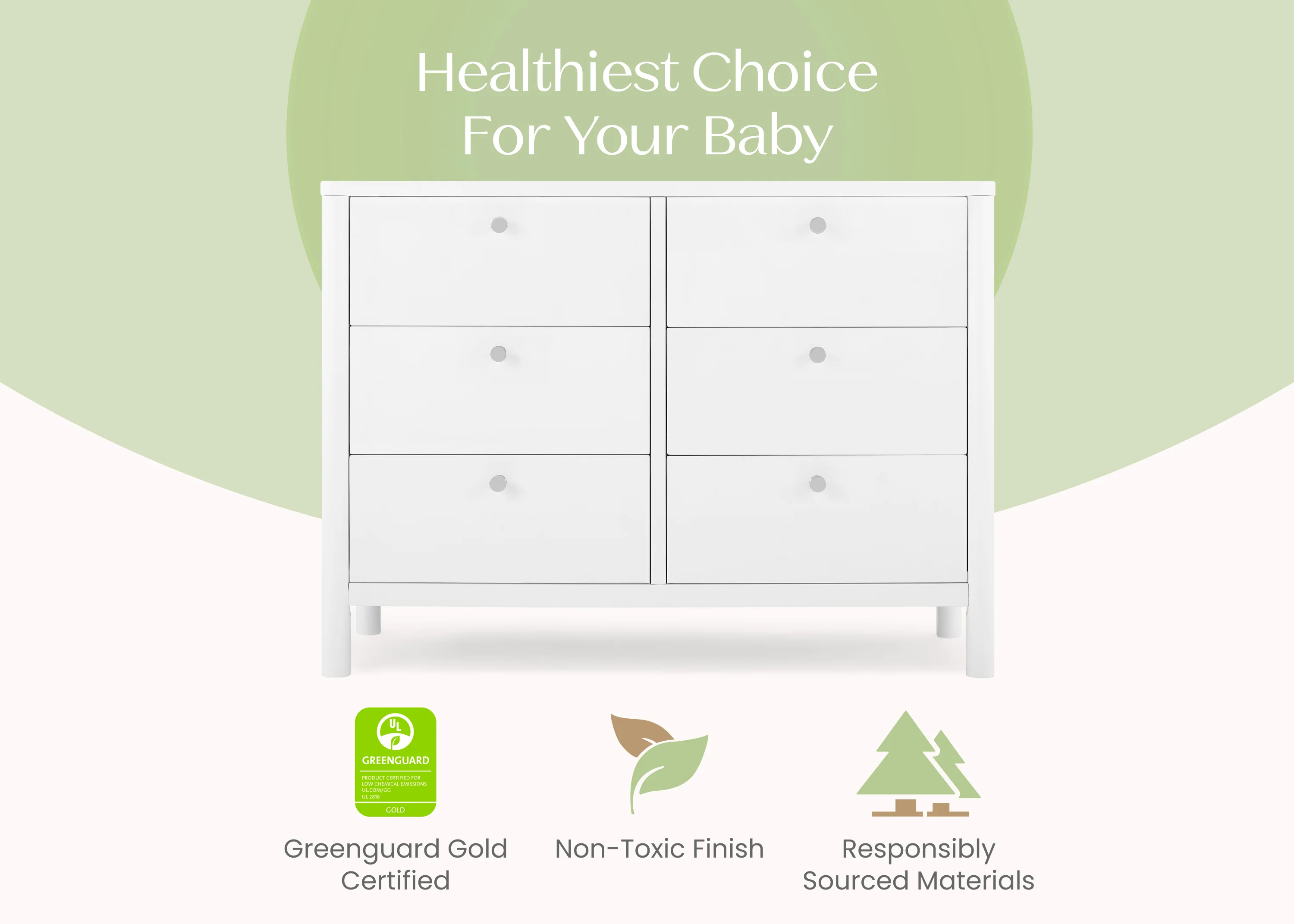 Brooks 6 Drawer Dresser with Interlocking Drawers - Image 19
