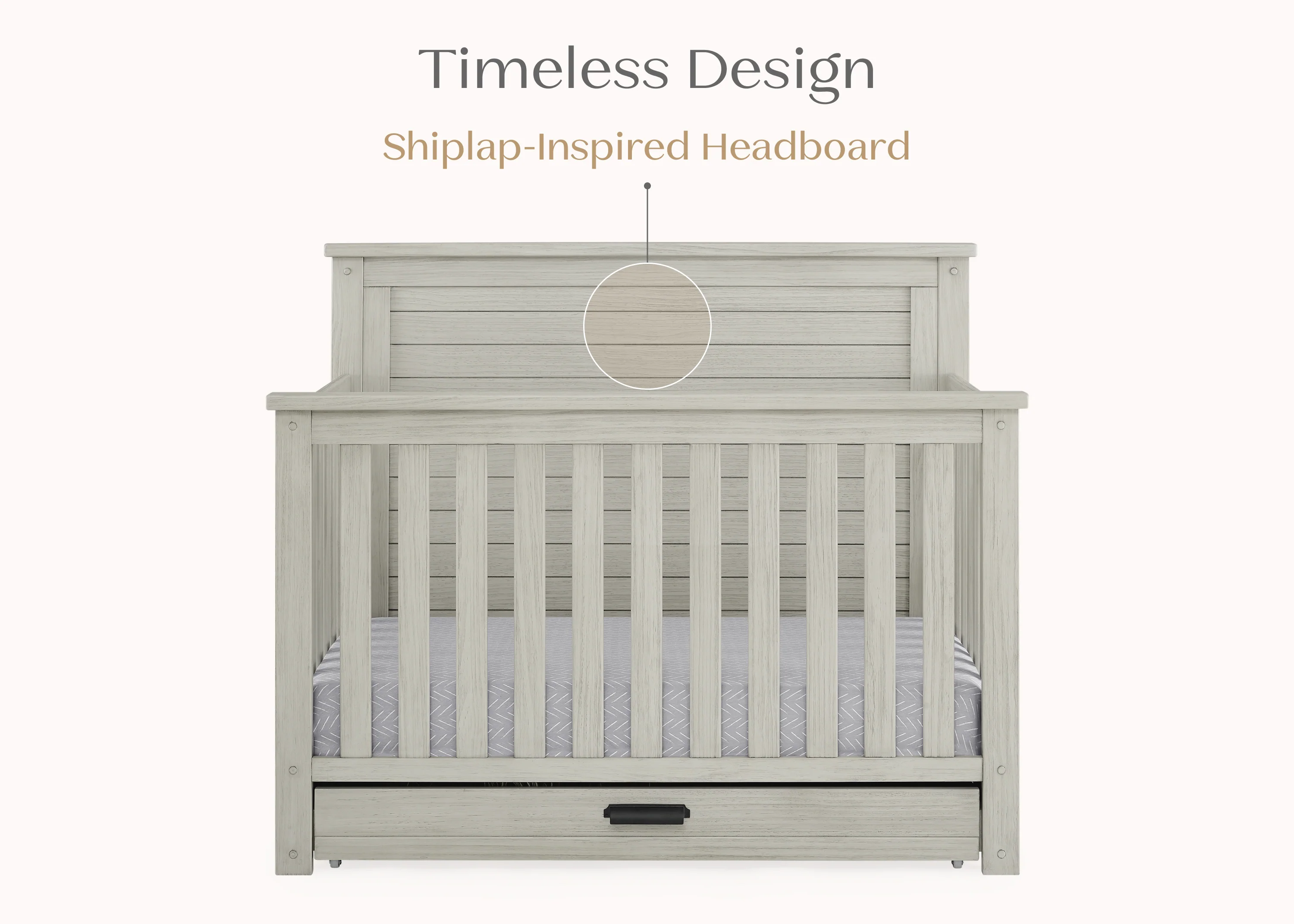 Caden 6-in-1 Convertible Crib with Trundle Drawer - Image 25