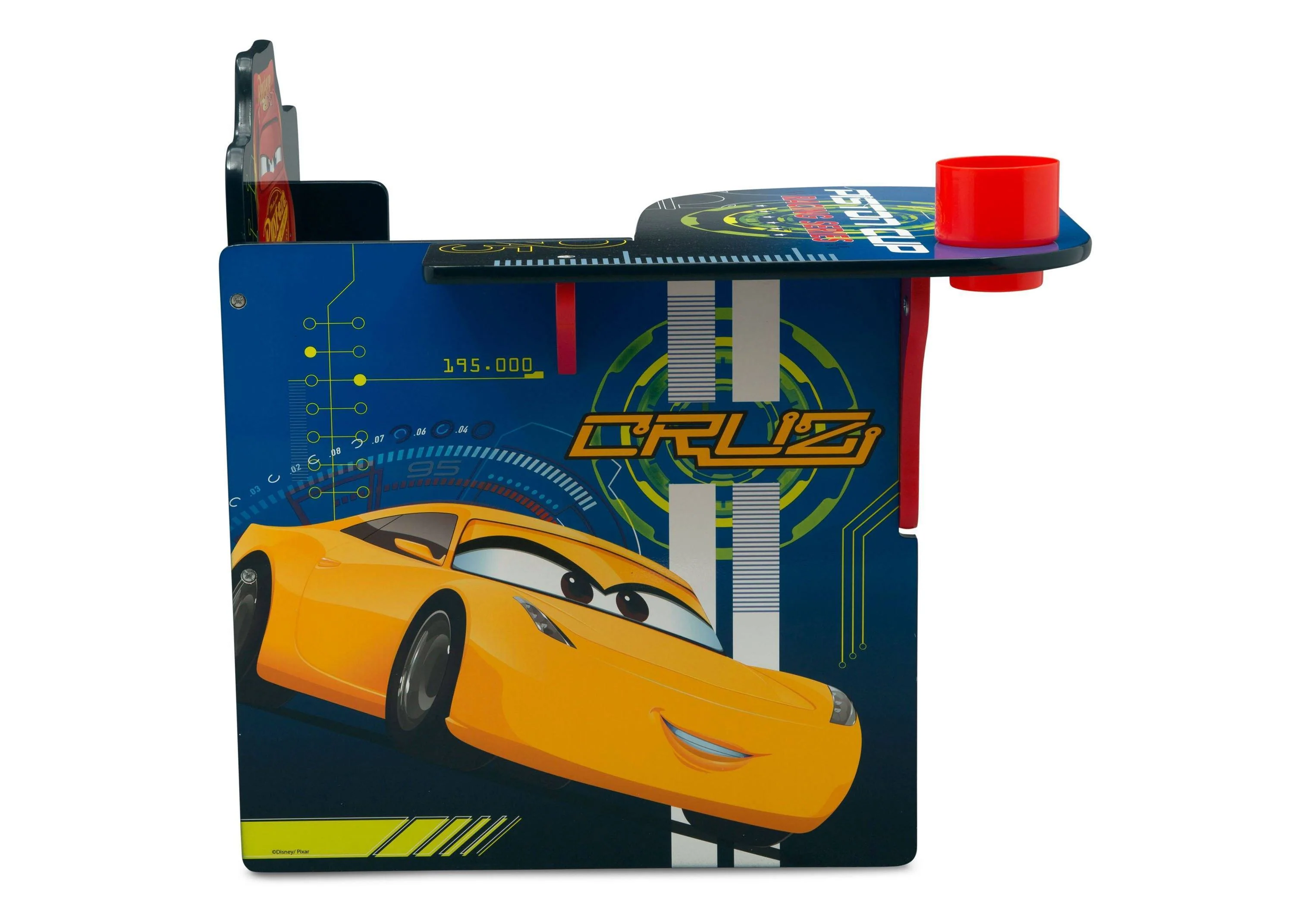 Cars Chair Desk with Storage Bin - Image 4