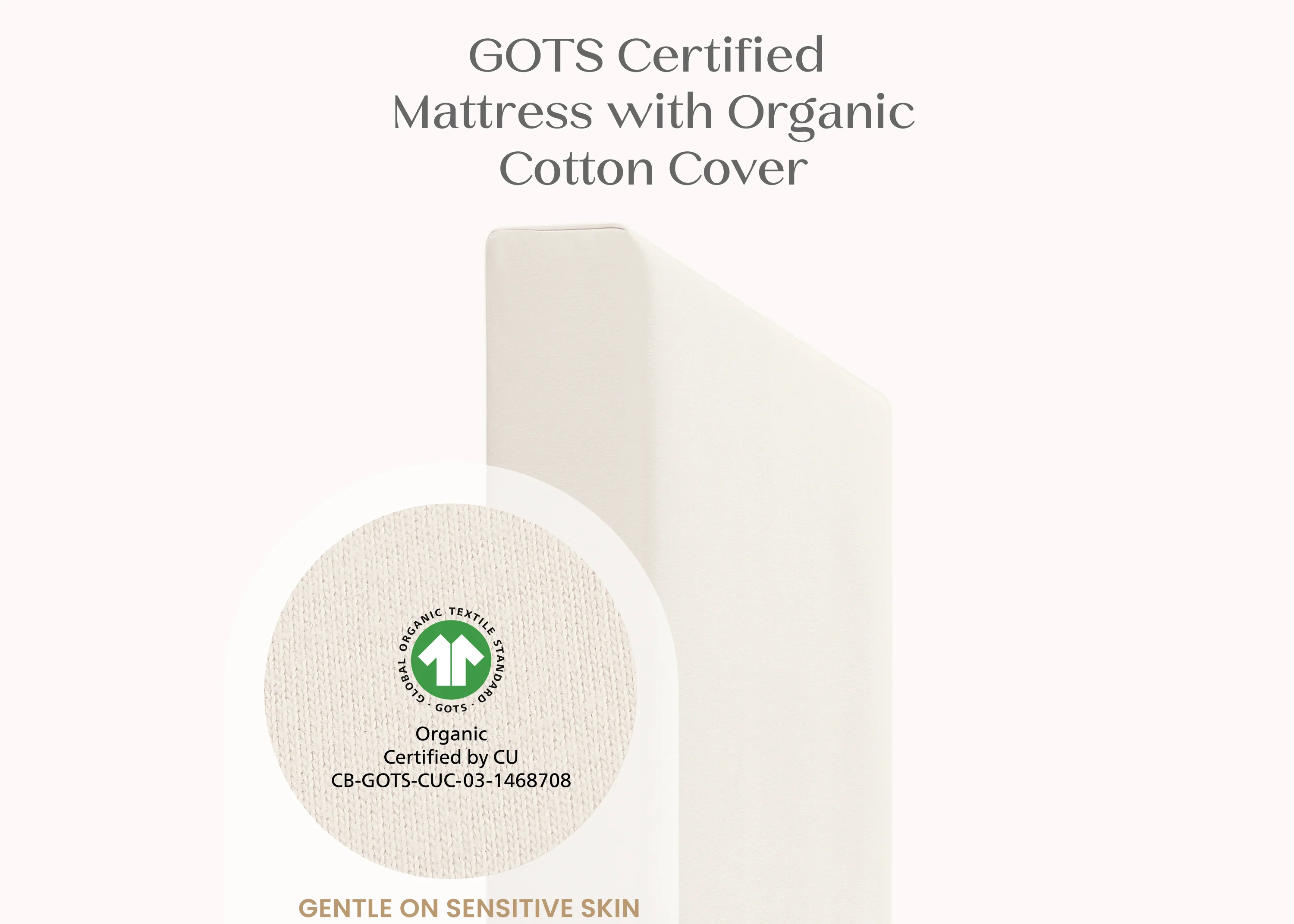 CleanEarth Certified Organic Crib and Toddler Mattress - Image 3