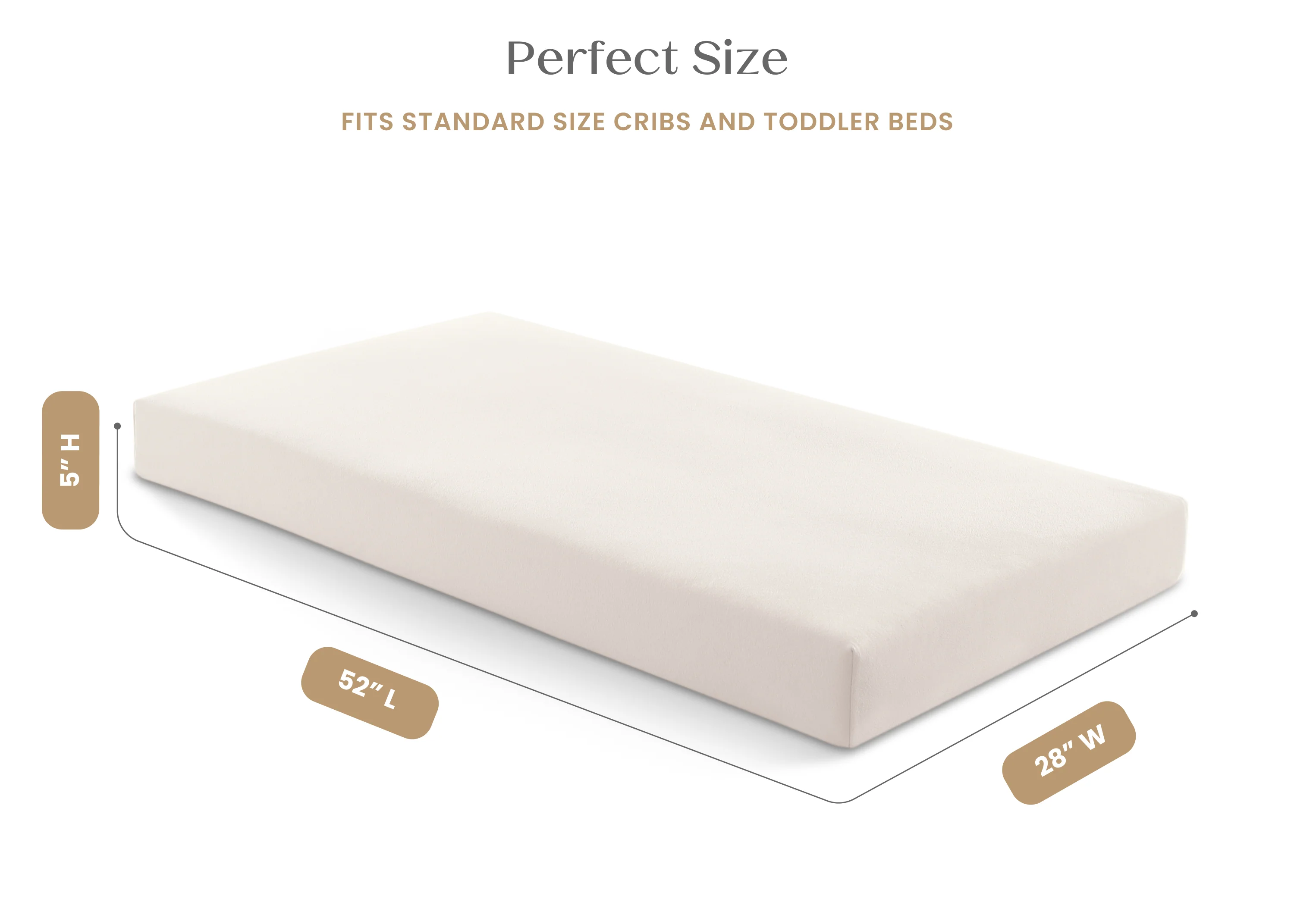 CleanEarth Certified Organic Crib and Toddler Mattress - Image 8