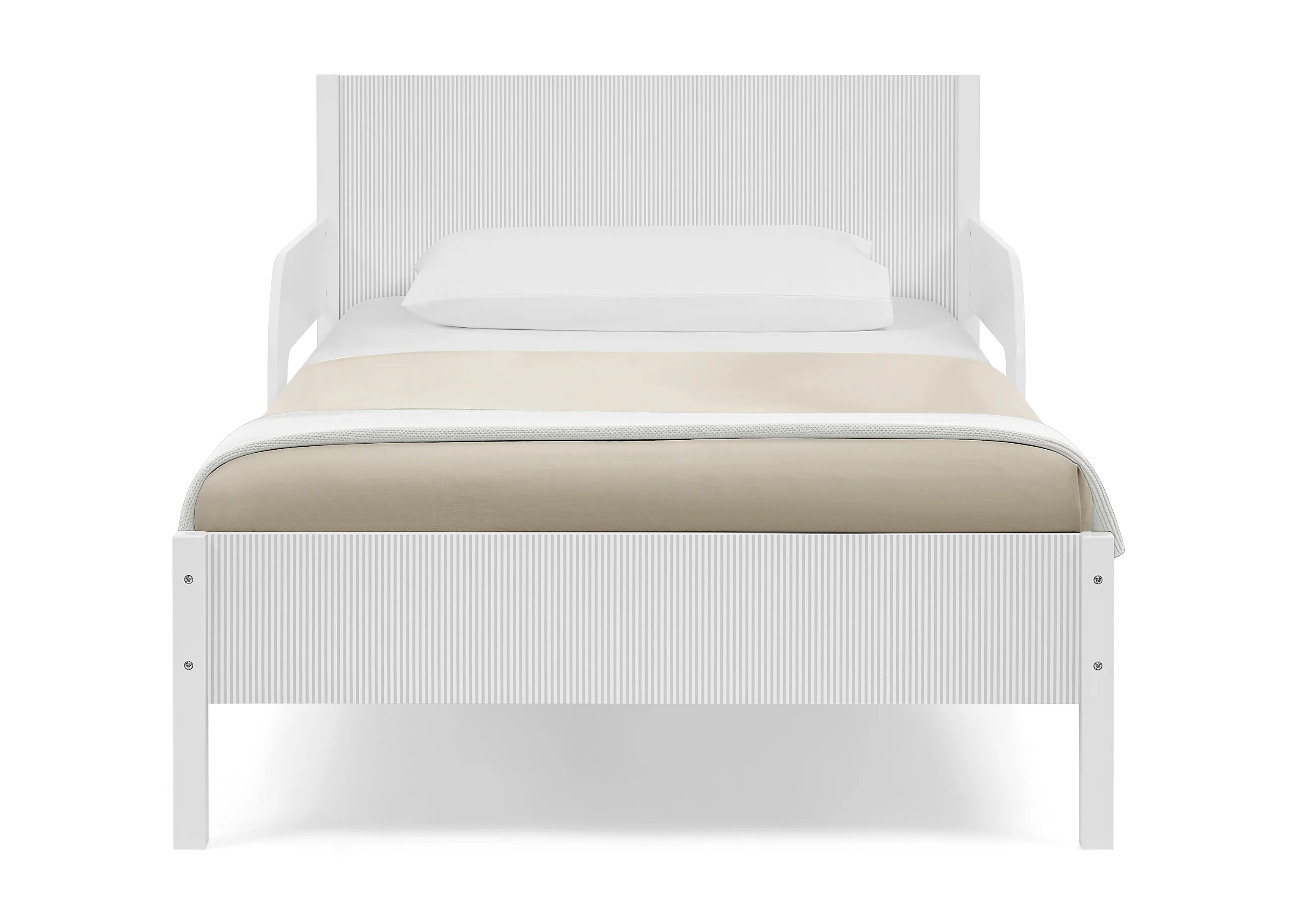 Cora Wood Twin Bed with Removable Guardrails - Image 11