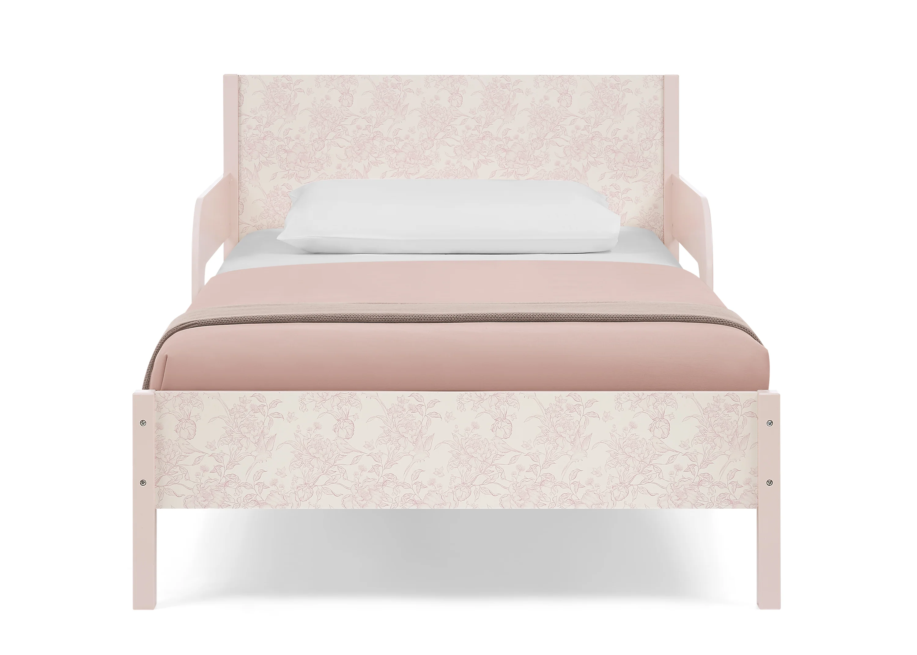 Cora Wood Twin Bed with Removable Guardrails - Image 18