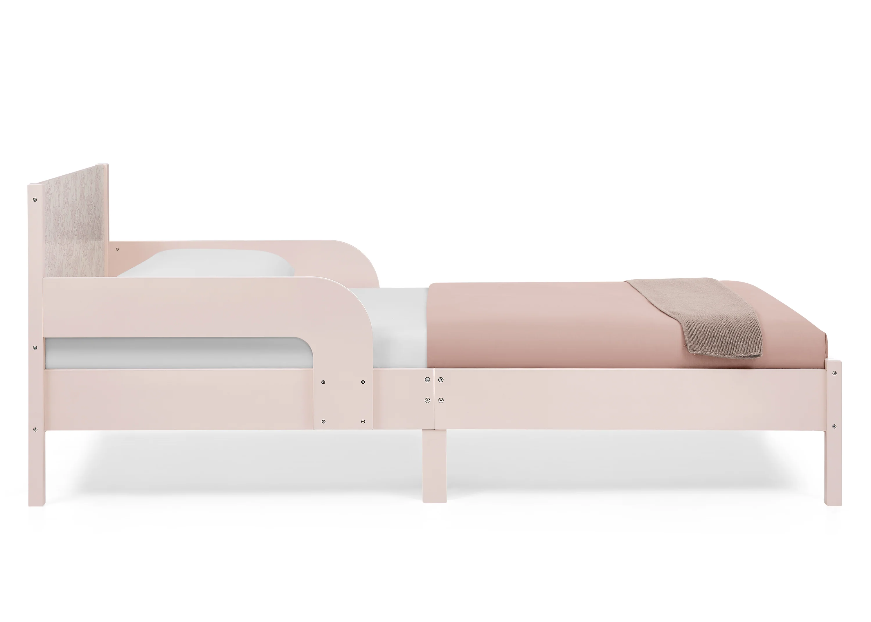 Cora Wood Twin Bed with Removable Guardrails - Image 19