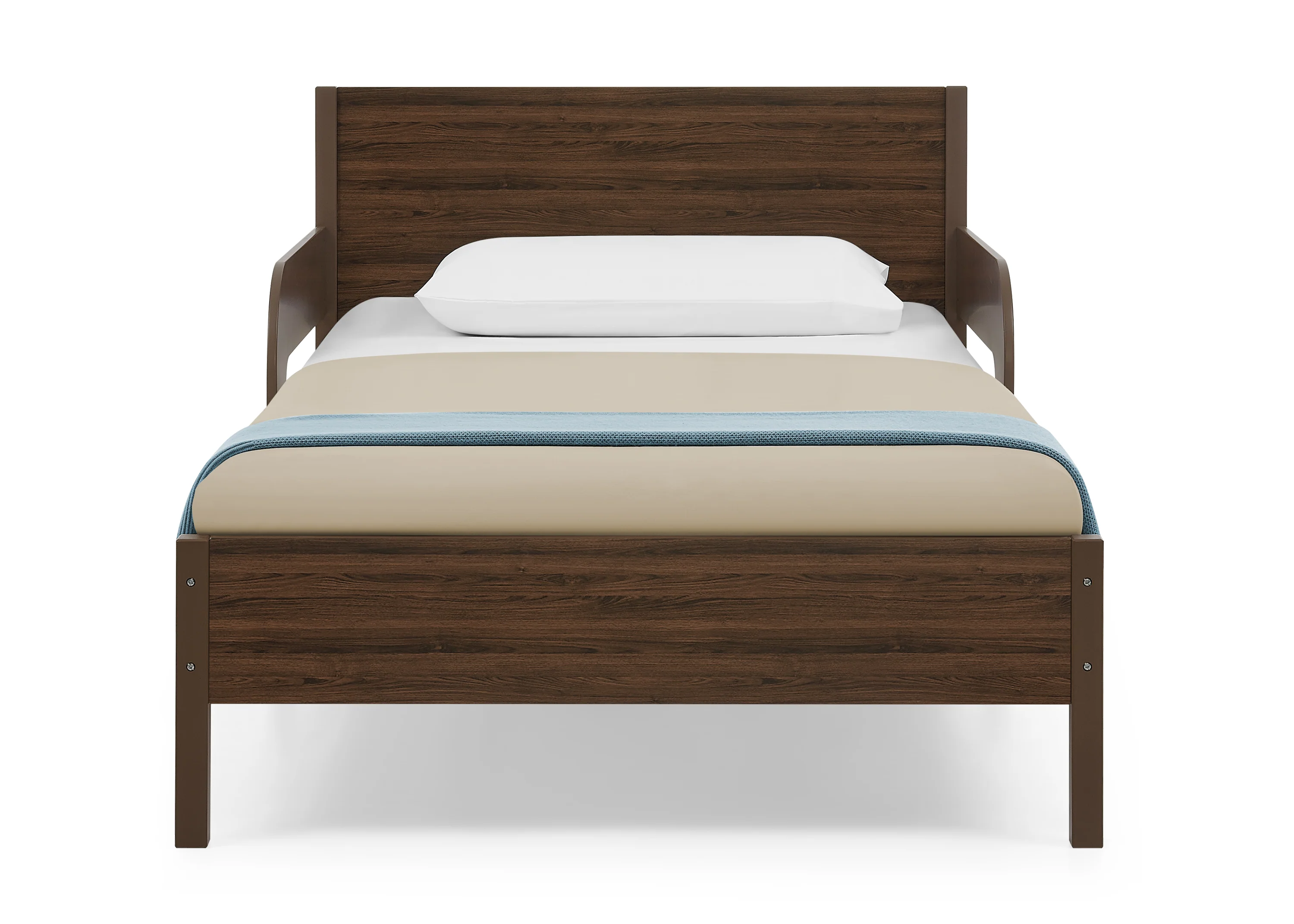 Cora Wood Twin Bed with Removable Guardrails - Image 25