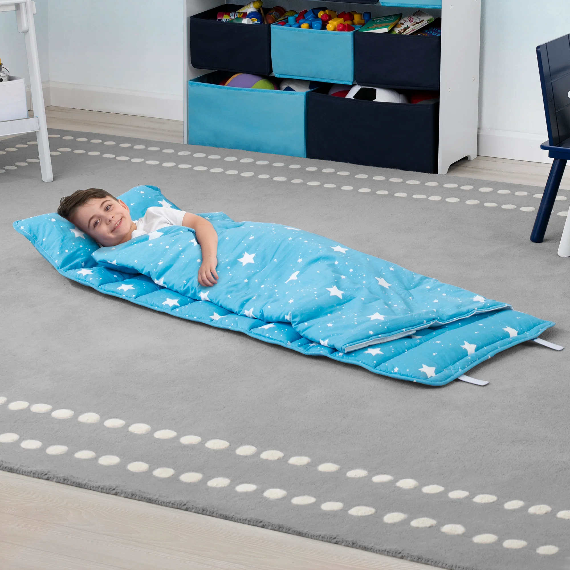 Nap Mat with Included Pillow and Blanket for Toddlers and Kids - Image 19