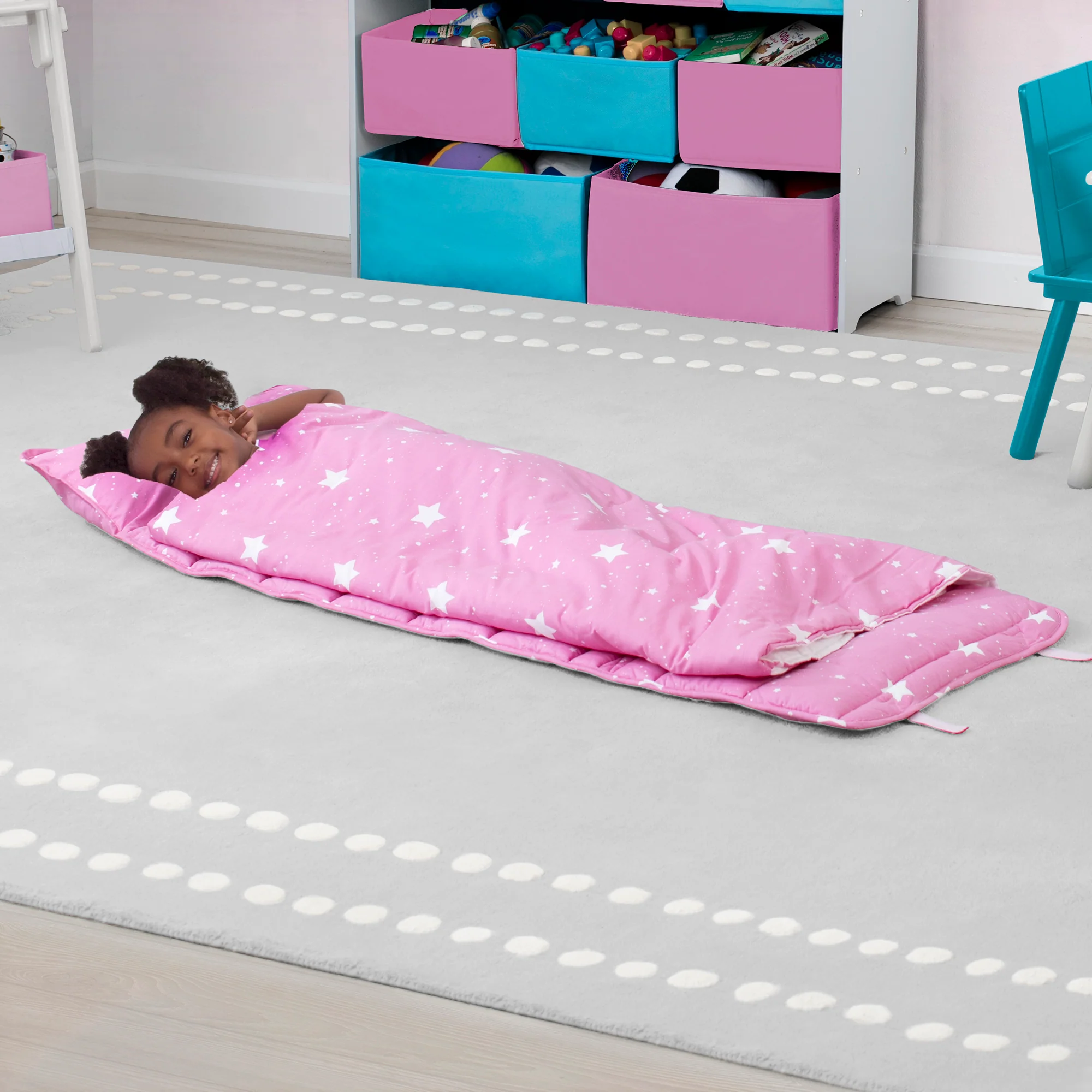 Nap Mat with Included Pillow and Blanket for Toddlers and Kids - Image 20