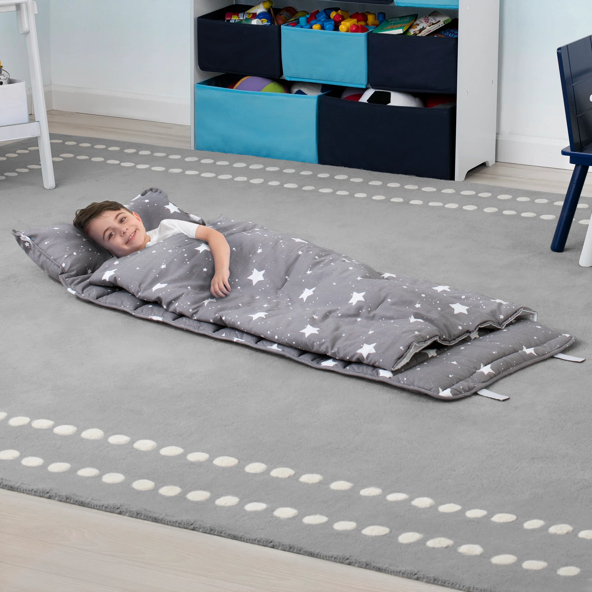 Nap Mat with Included Pillow and Blanket for Toddlers and Kids - Image 21