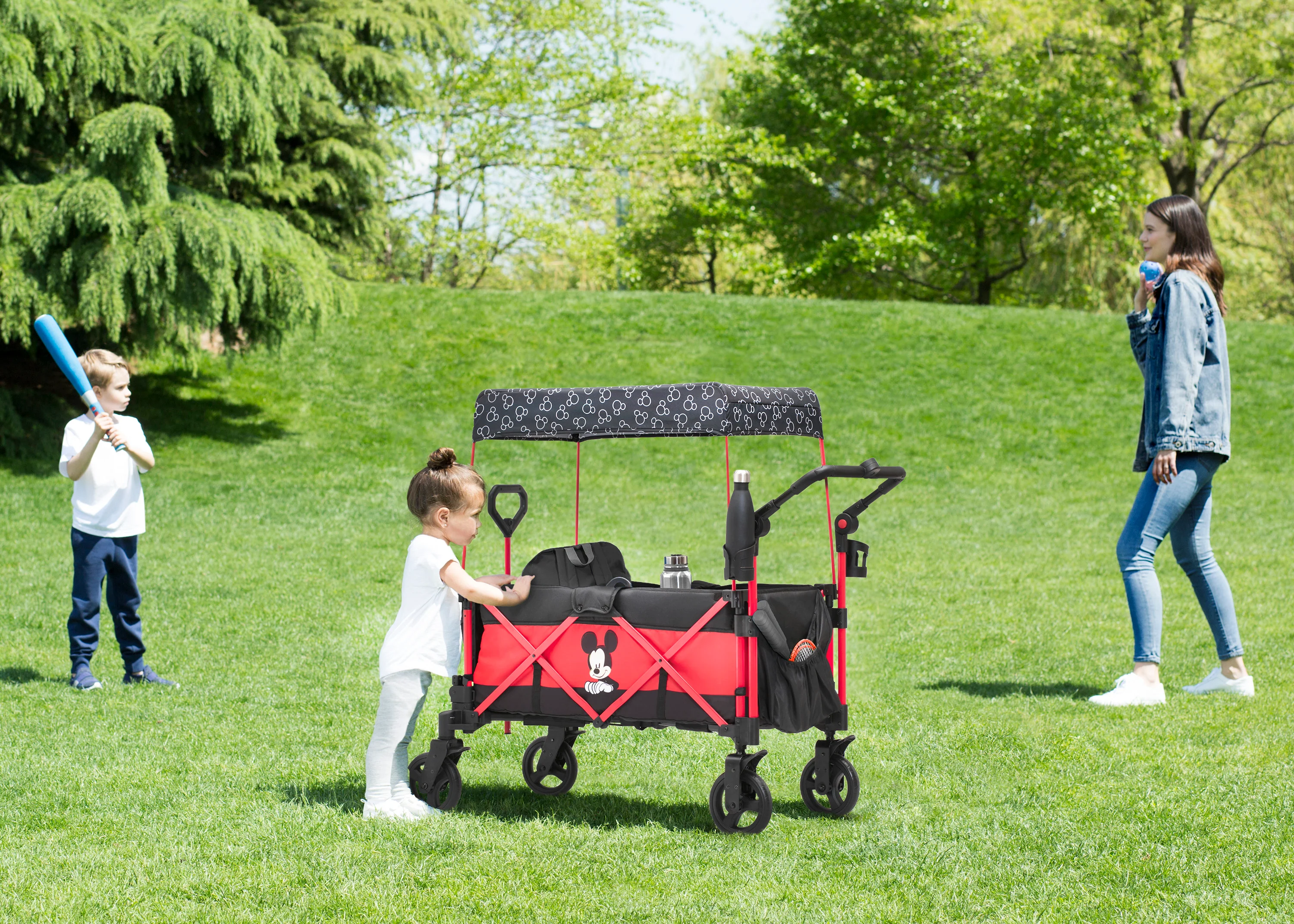 Disney Mickey Mouse Stroller Wagon - Image 3
