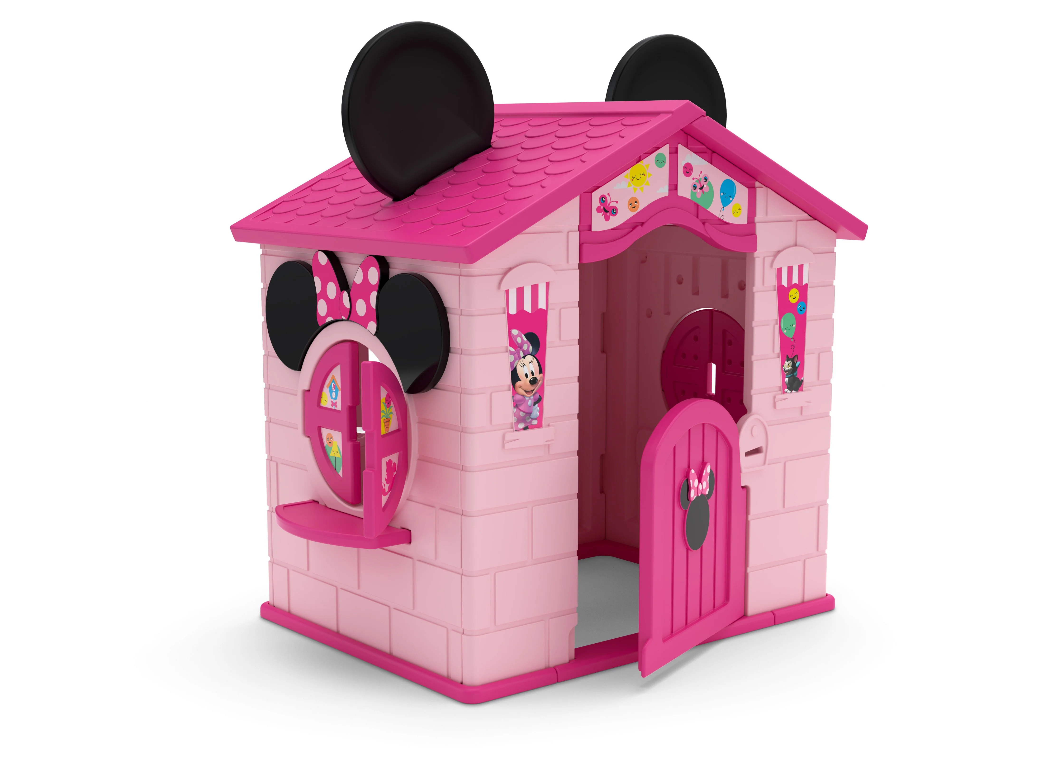 Minnie Mouse Plastic Indoor/Outdoor Playhouse with Easy Assembly - Image 4