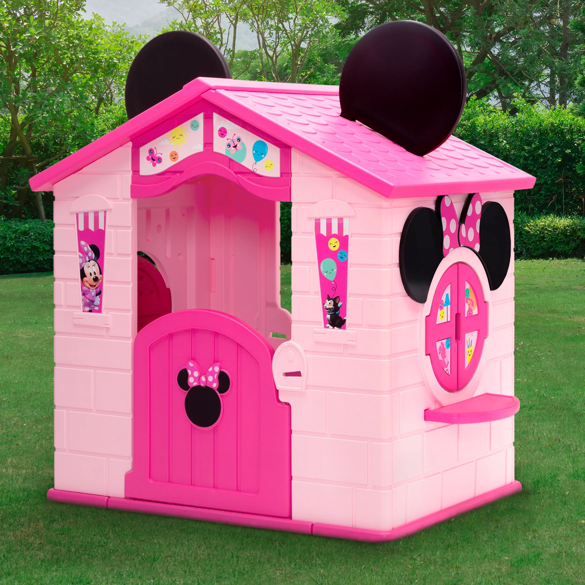 Minnie Mouse Plastic Indoor/Outdoor Playhouse with Easy Assembly - Image 6