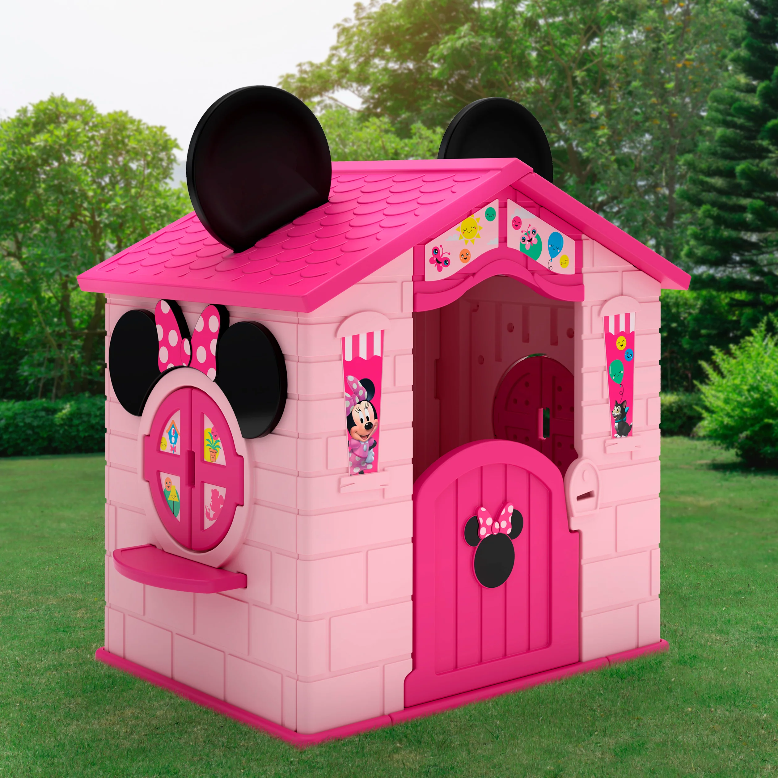 Minnie Mouse Plastic Indoor/Outdoor Playhouse with Easy Assembly - Image 7