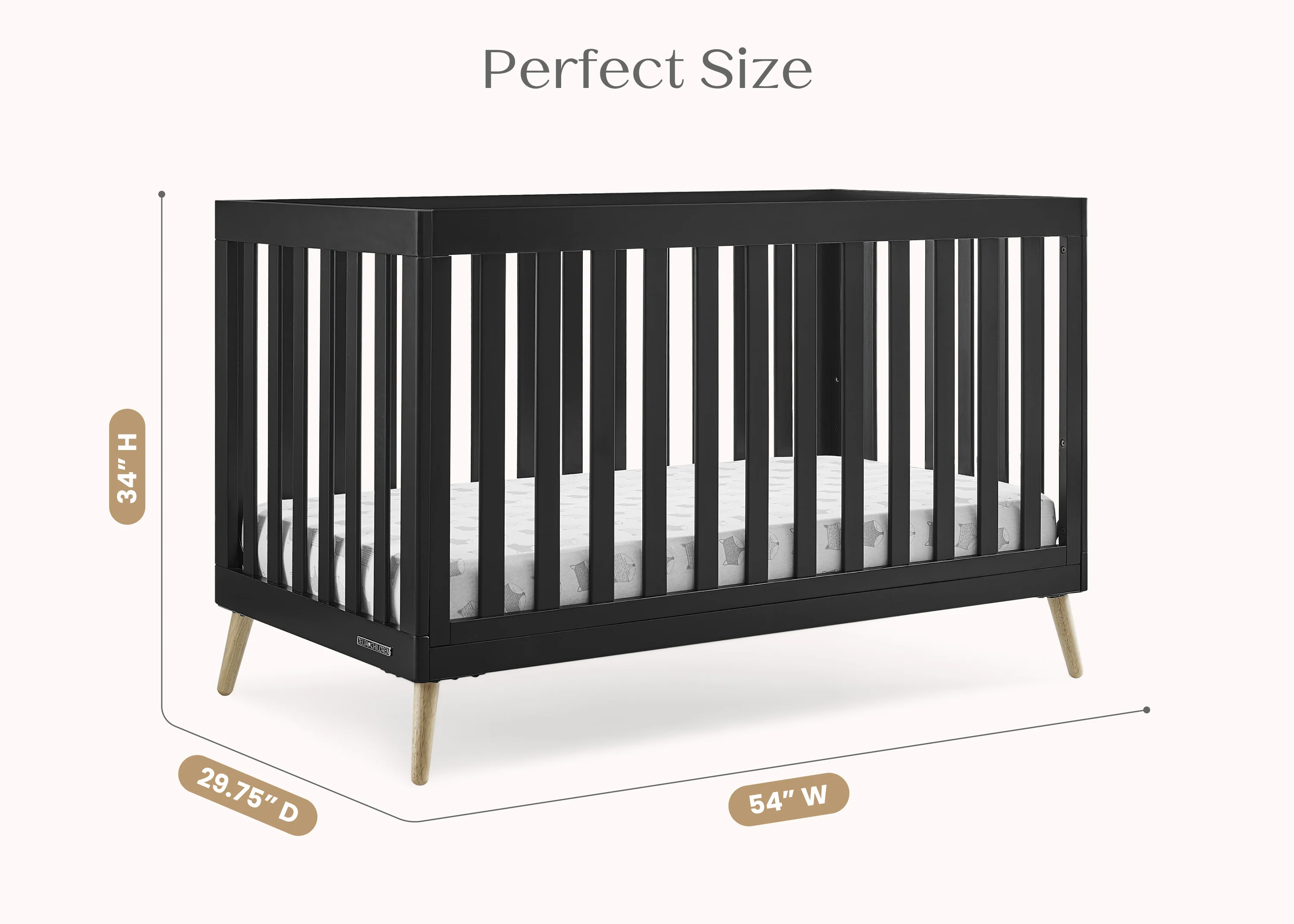 Essex 4-in-1 Convertible Crib - Image 54