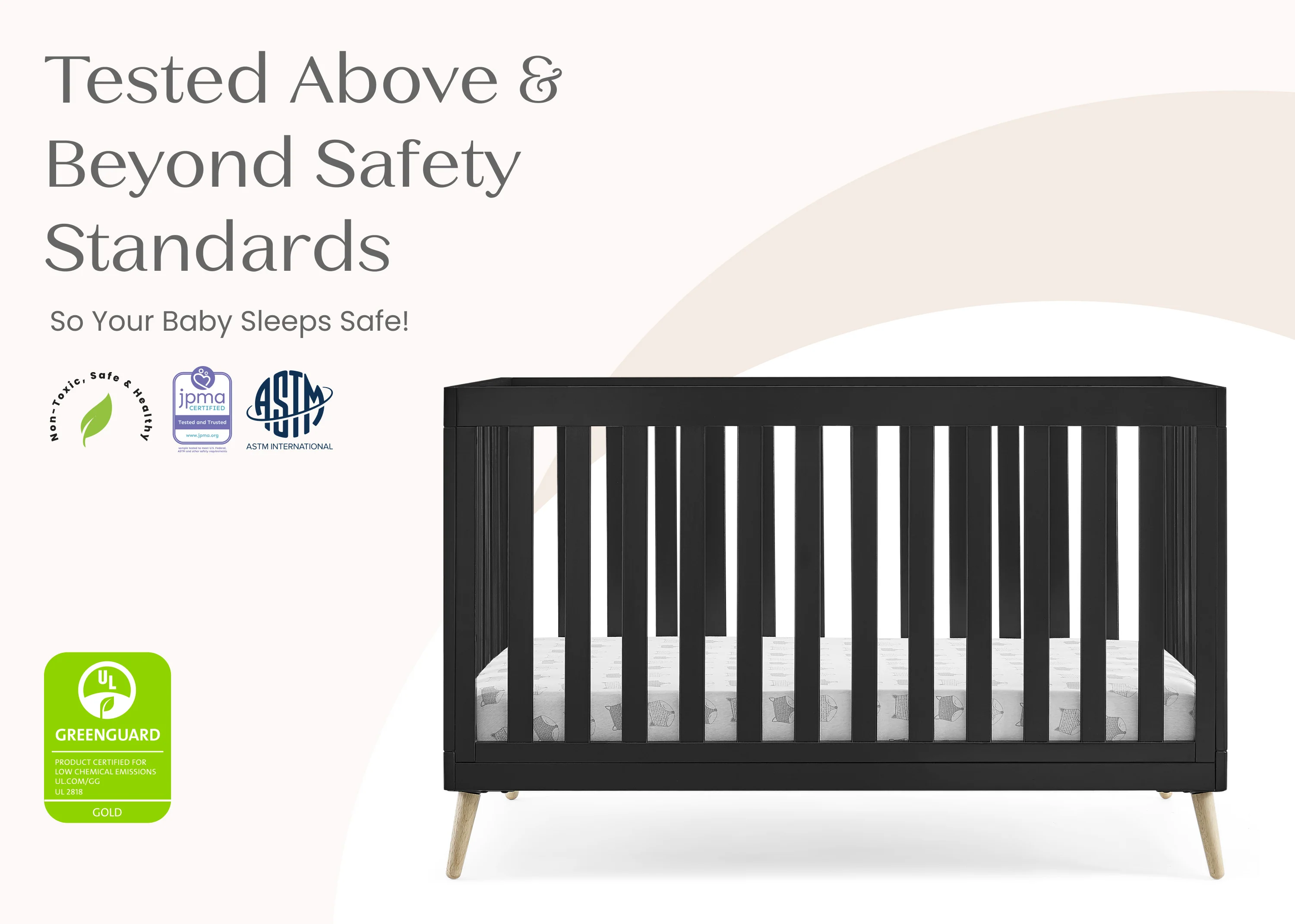 Essex 4-in-1 Convertible Crib - Image 55