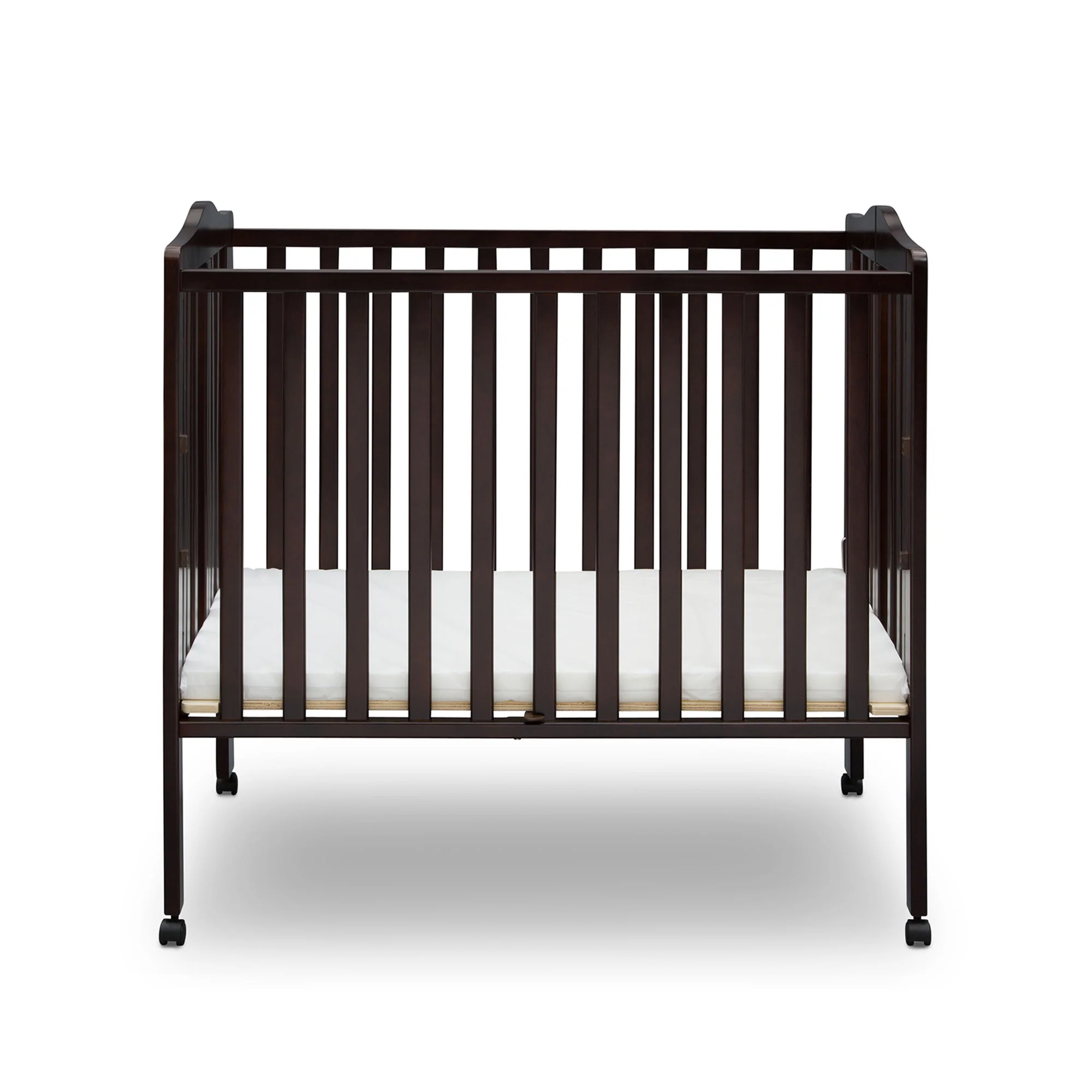 Folding Portable Mini Baby Crib with 1.5-inch Mattress - Image 10
