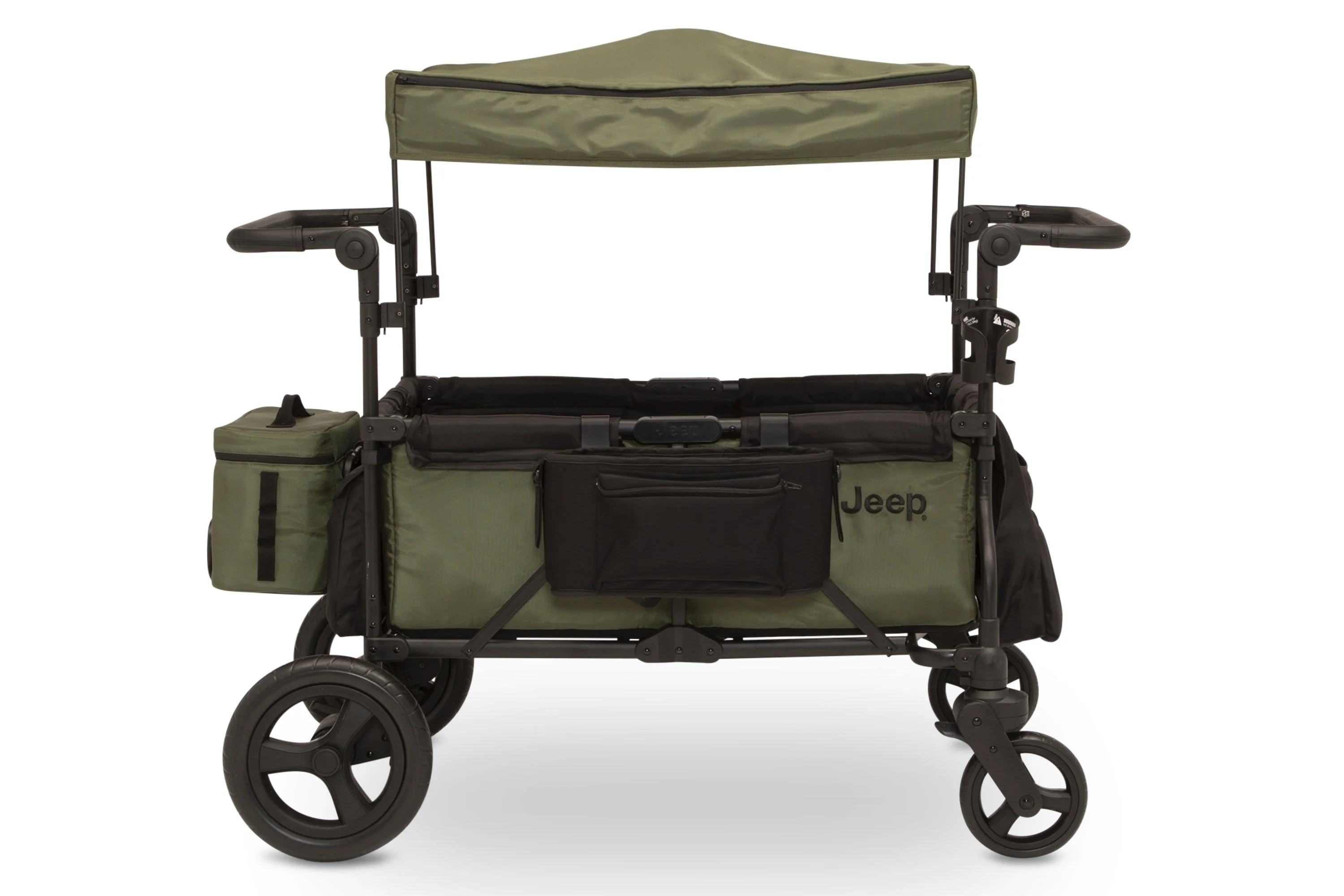 Jeep Wrangler Deluxe Stroller Wagon with Cooler Bag - Image 4