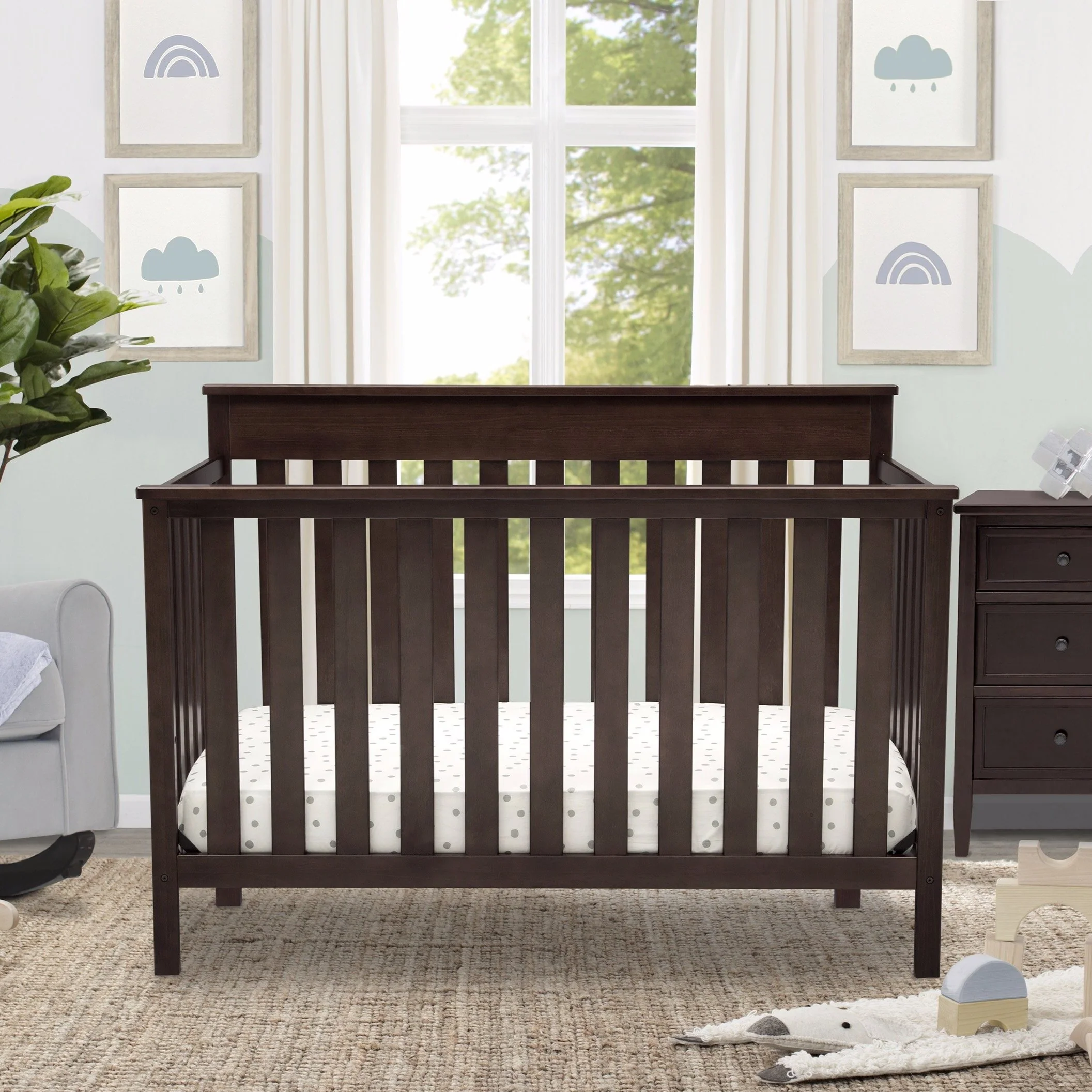 Kingswood 4-in-1 Convertible Baby Crib - Image 17