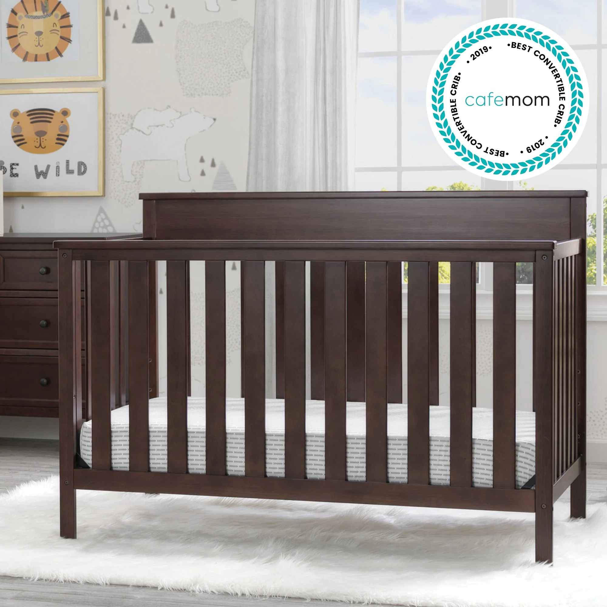 Kingswood 4-in-1 Convertible Baby Crib - Image 28