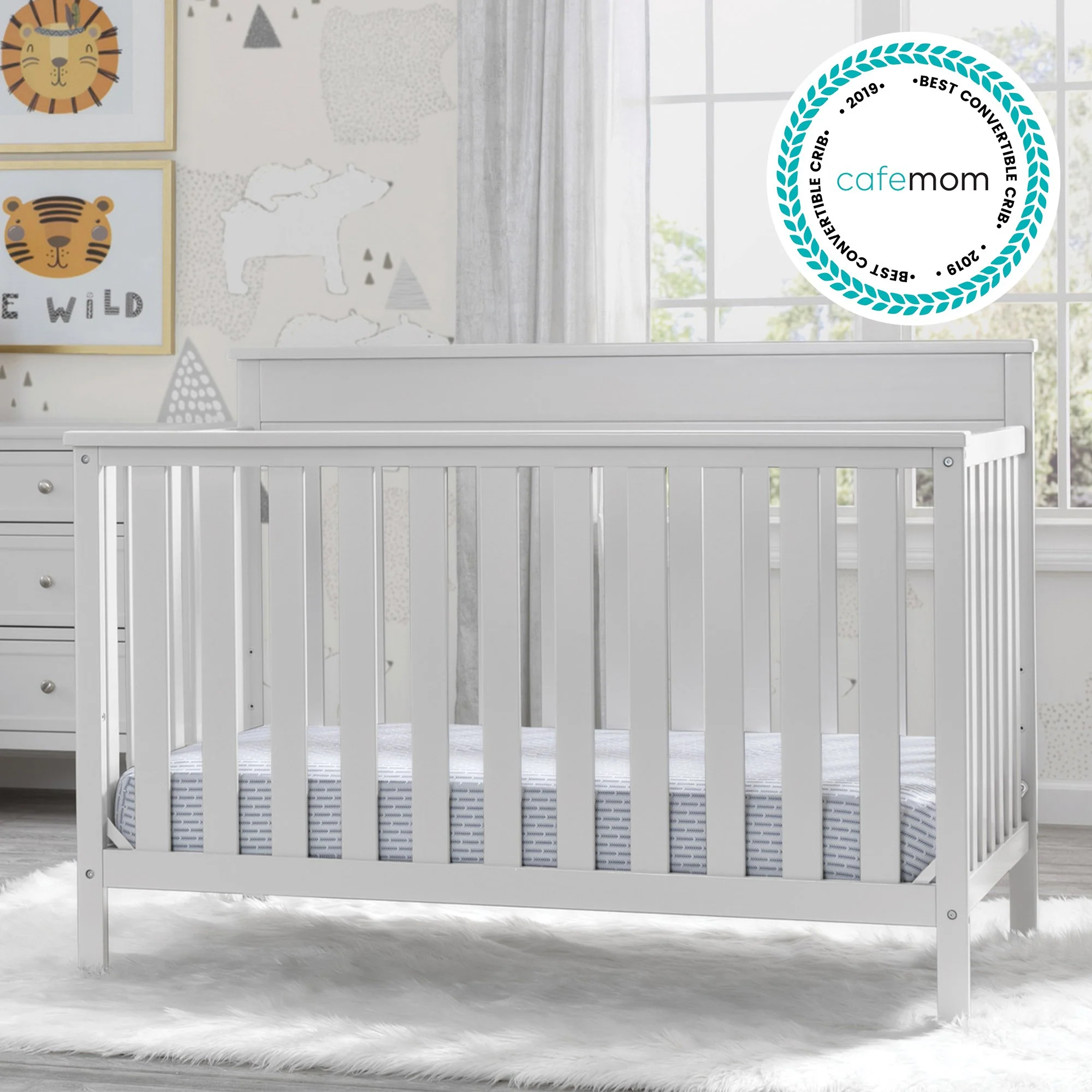 Kingswood 4-in-1 Convertible Baby Crib - Image 29