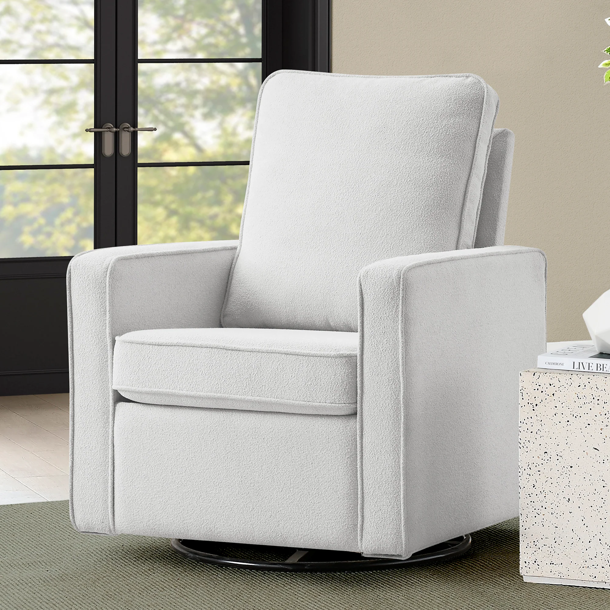Luna Nursery Swivel Glider - Image 15