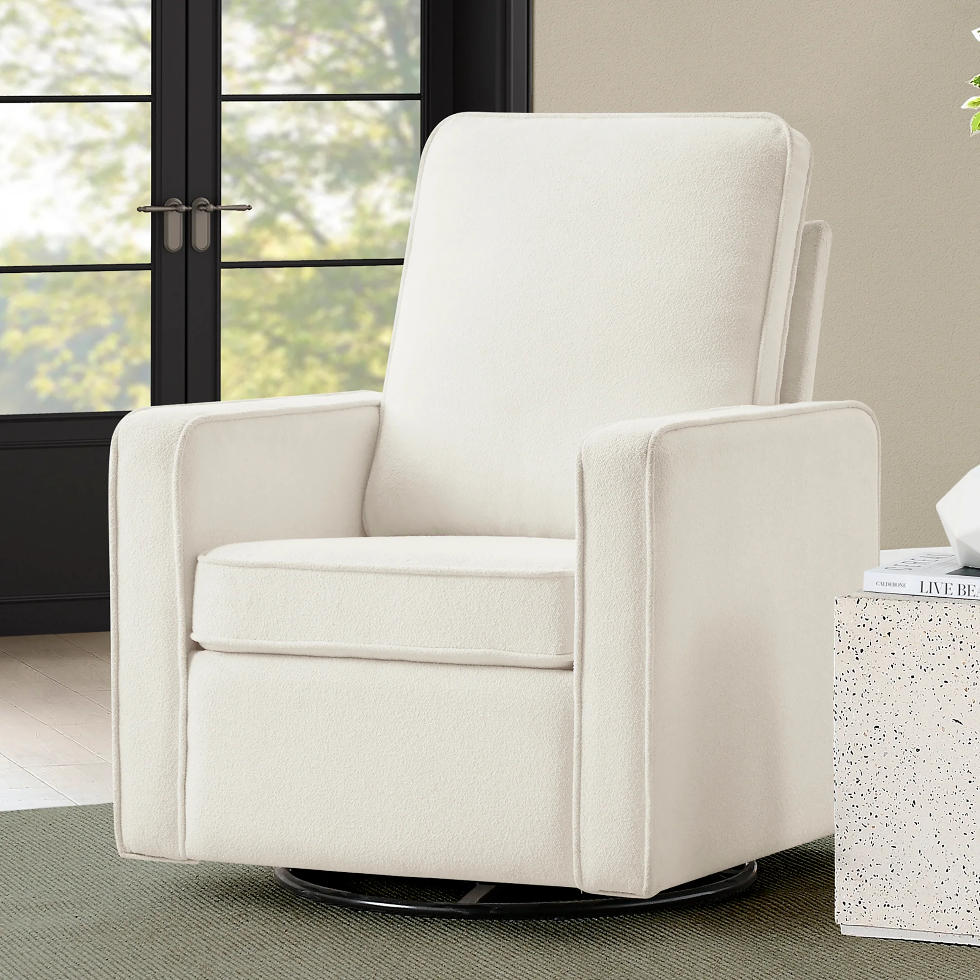 Luna Nursery Swivel Glider - Image 16