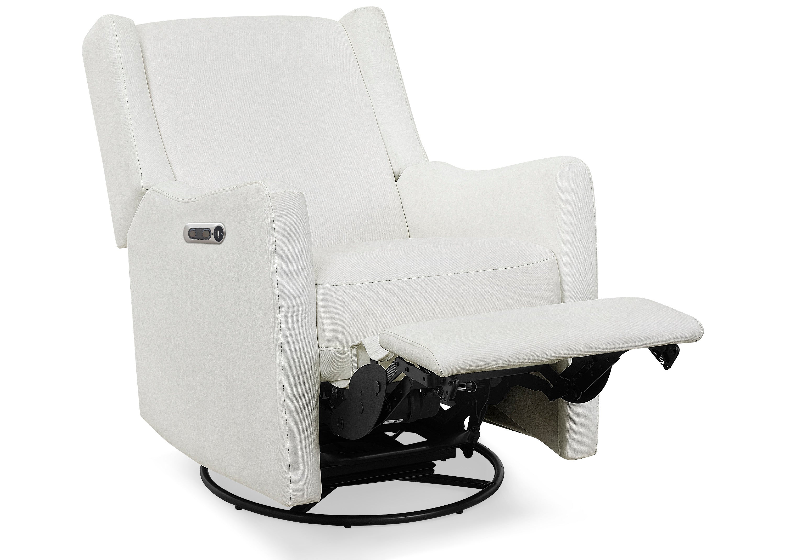Mercer Electronic Power Recliner and Swivel Glider with USB-A and Type-C Ports in Stain-Resistant Performance Fabric - Image 6