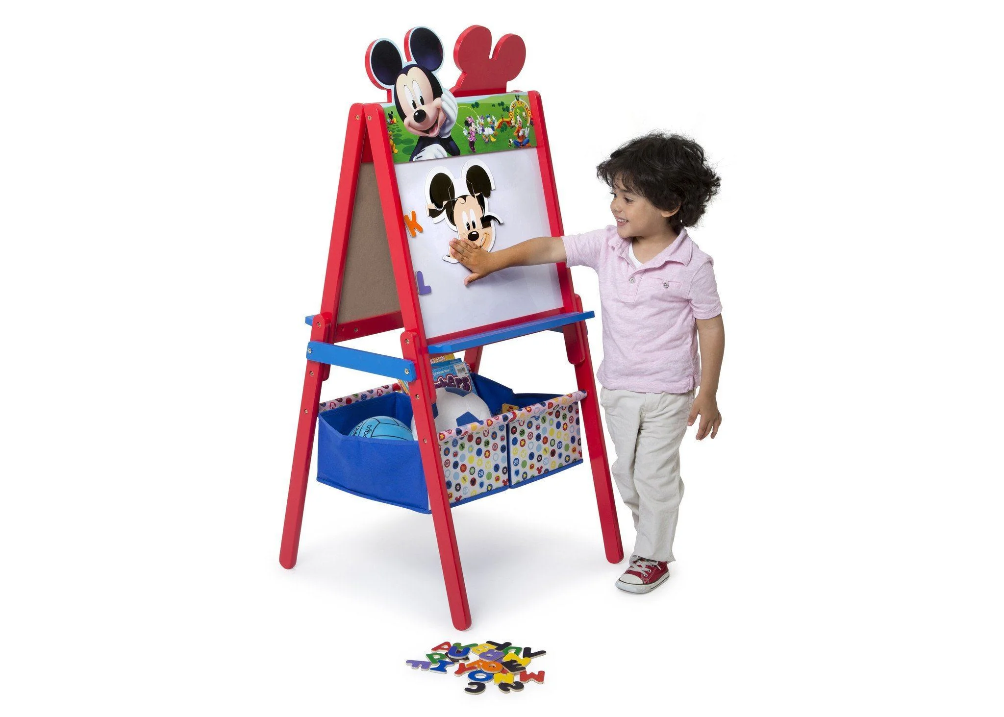 Mickey Mouse Wooden Double Sided Activity Easel - Image 4
