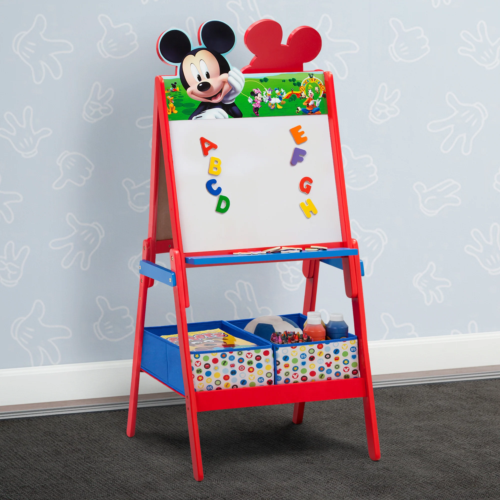 Mickey Mouse Wooden Double Sided Activity Easel - Image 8
