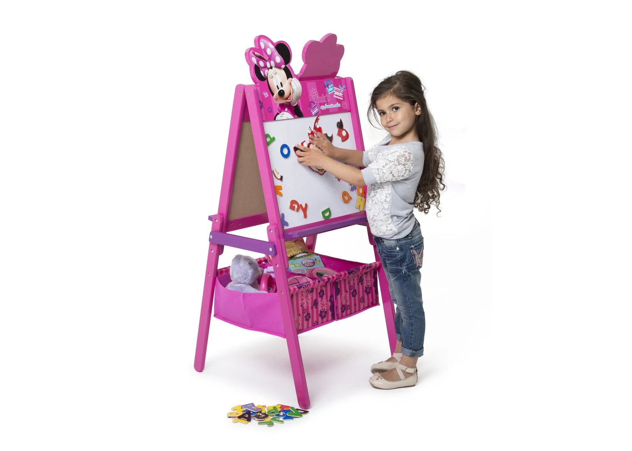 Minnie Mouse Wooden Double Sided Activity Easel - Image 5
