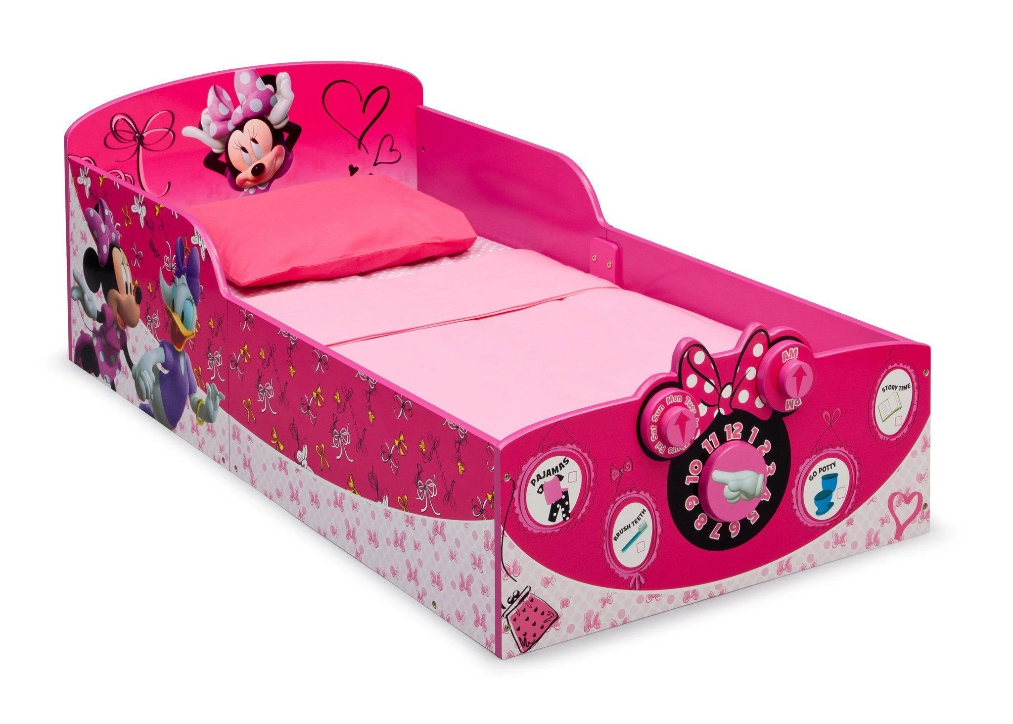 Minnie Mouse Interactive Wood Toddler Bed - Image 3