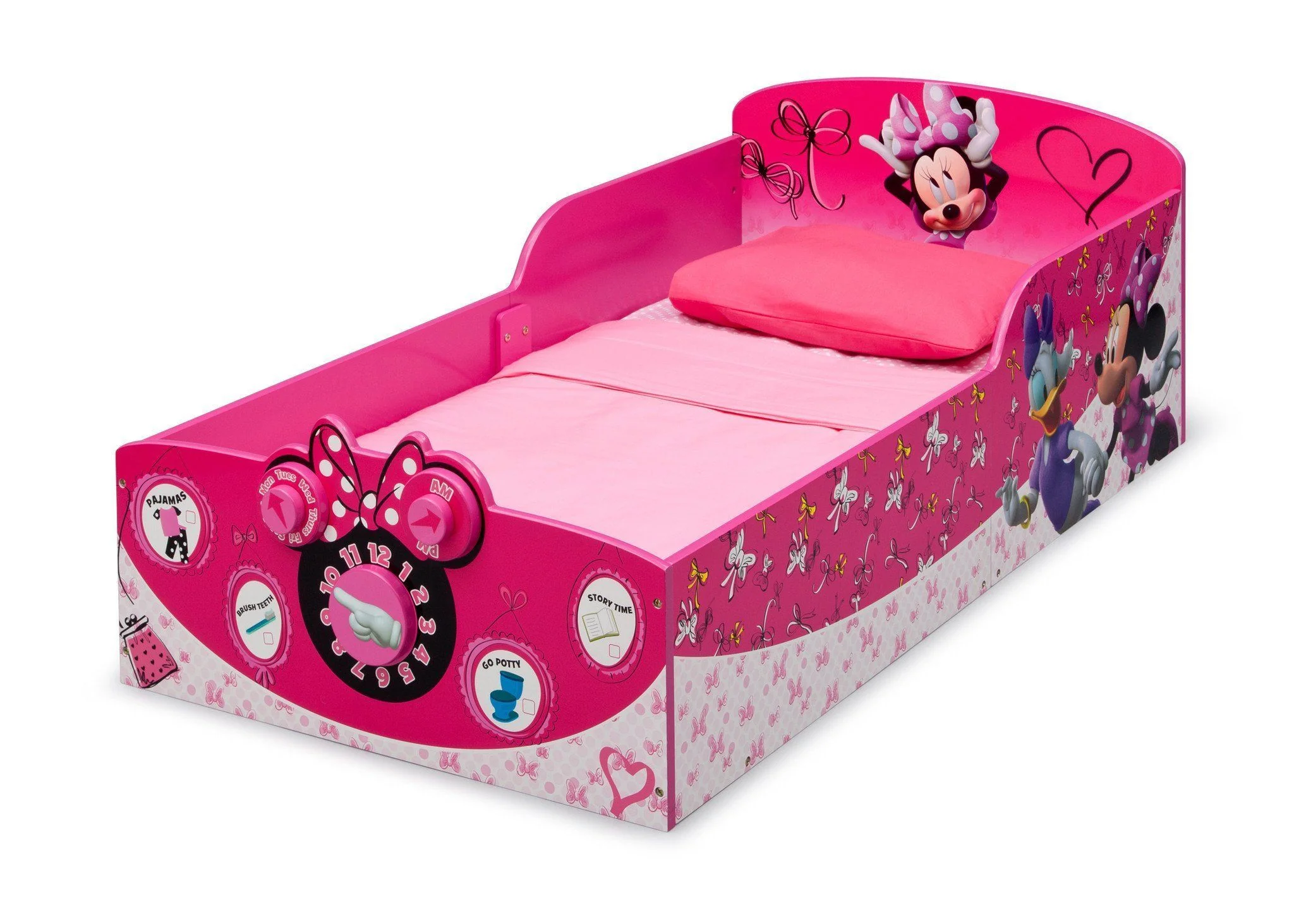 Minnie Mouse Interactive Wood Toddler Bed - Image 4