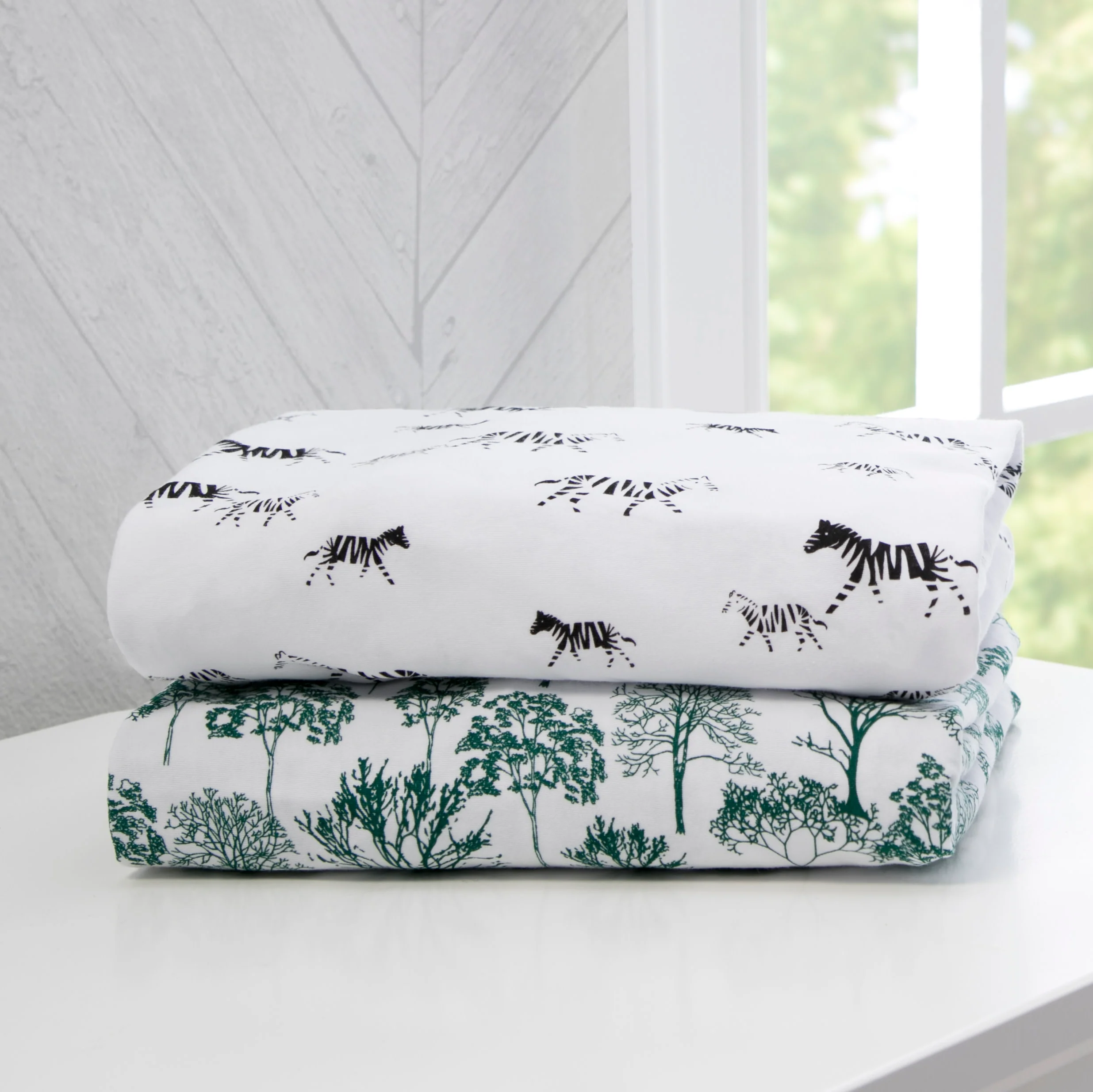 Modern Safari Fitted Crib Sheets - 2 Pack - Image 8