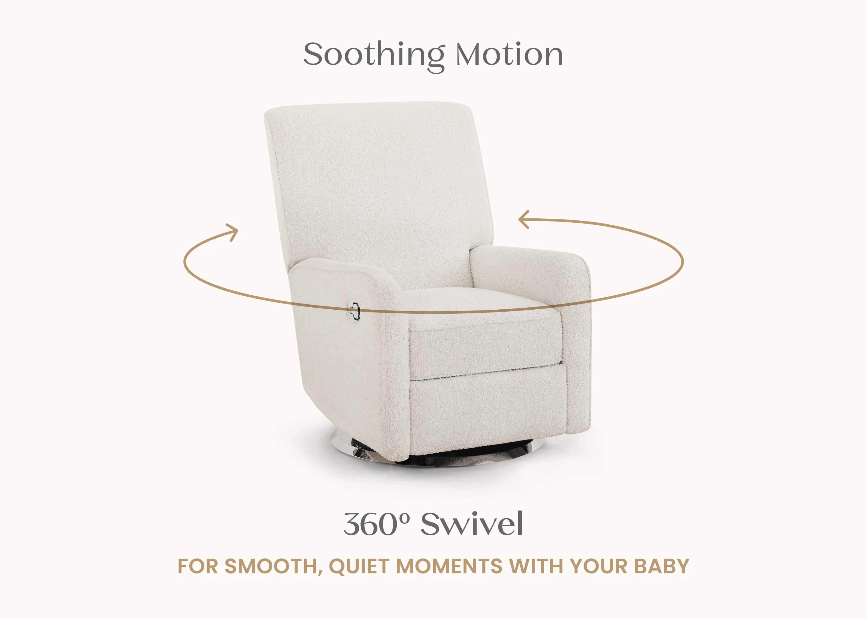 Nest Nursery Swivel Recliner - Image 16