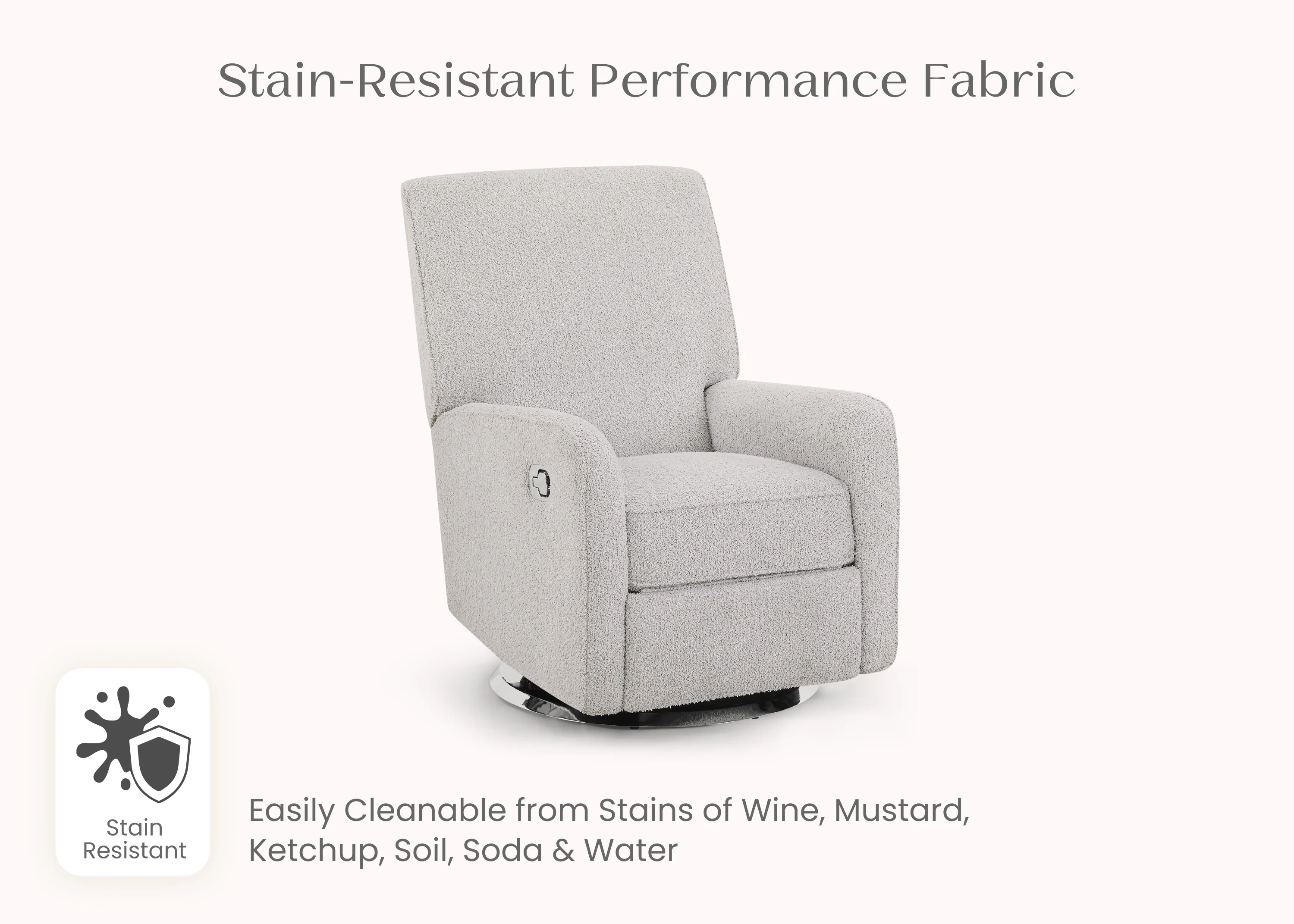 Nest Nursery Swivel Recliner - Image 3