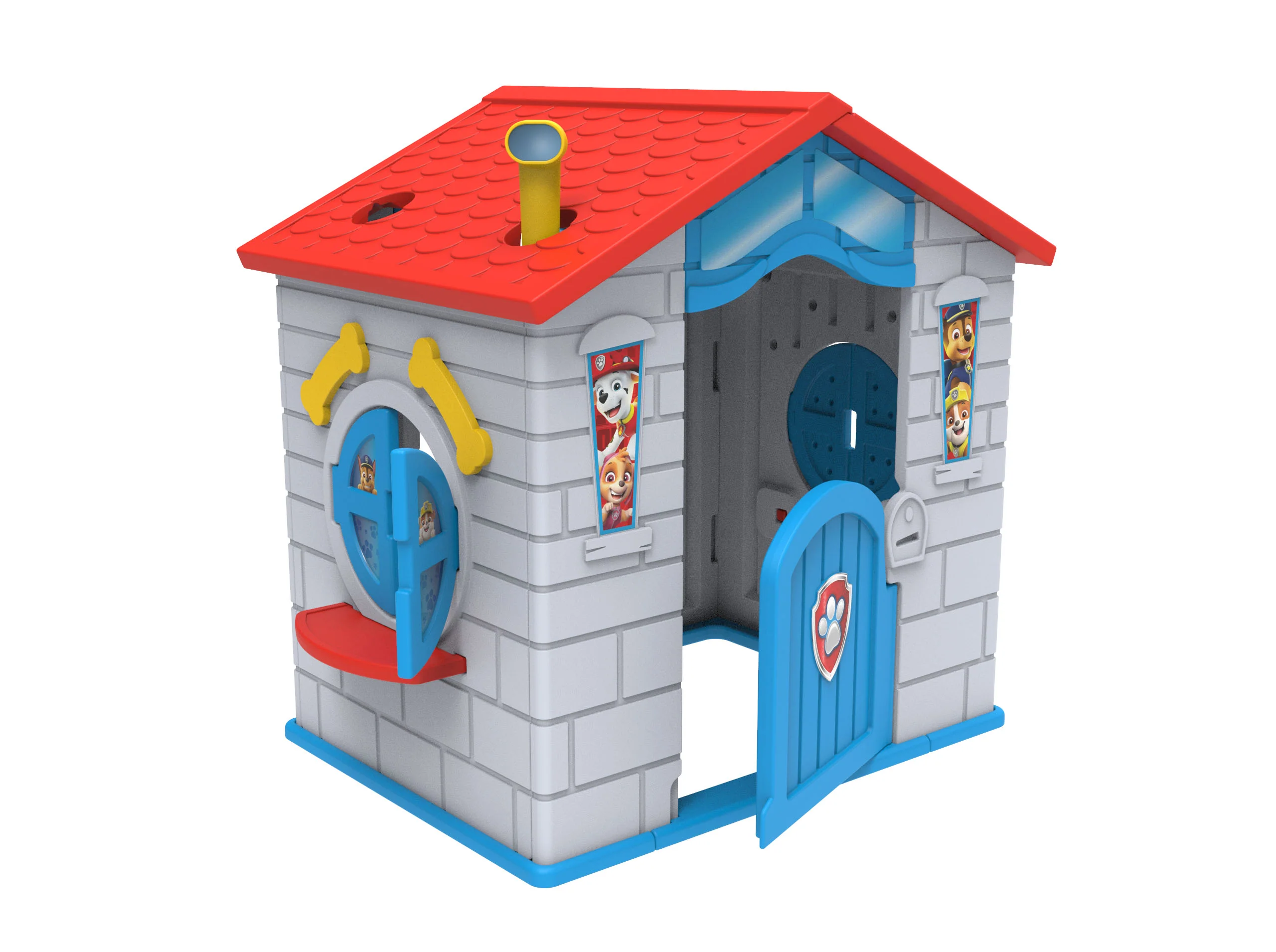 PAW Patrol Plastic Indoor/Outdoor Playhouse with Easy Assembly by Delta Children - Image 4